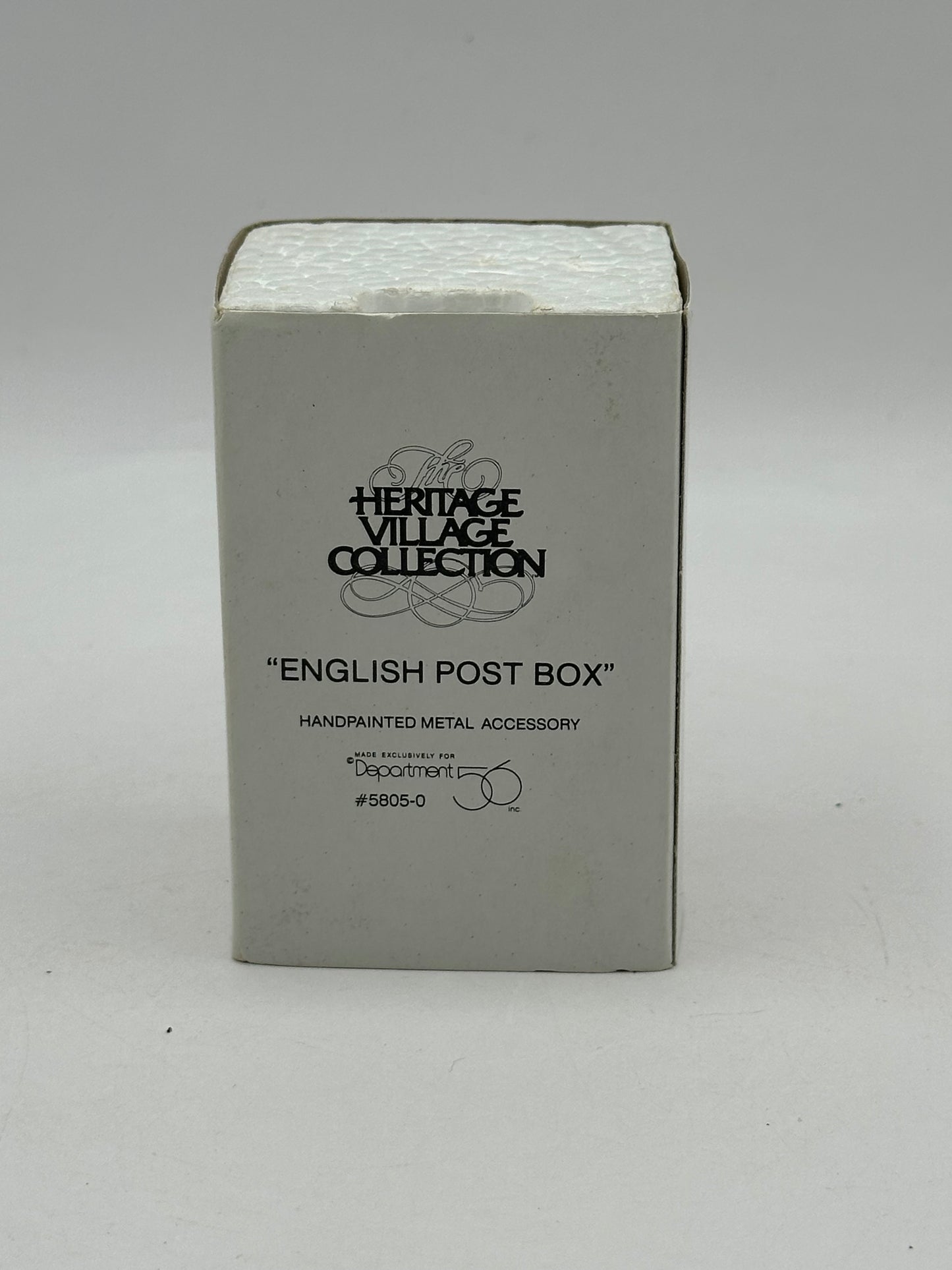 Dept 56 Village Accessories English Post Box