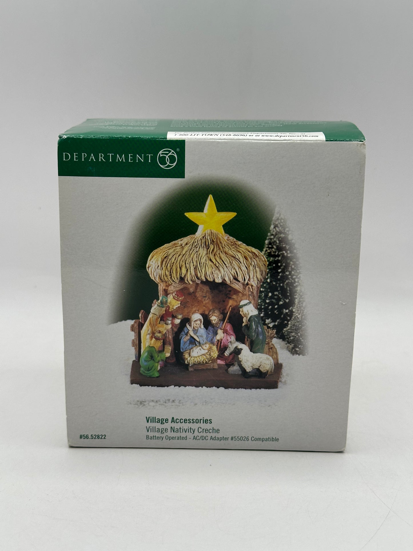 Dept 56 Village Accessories Village Nativity Crèche