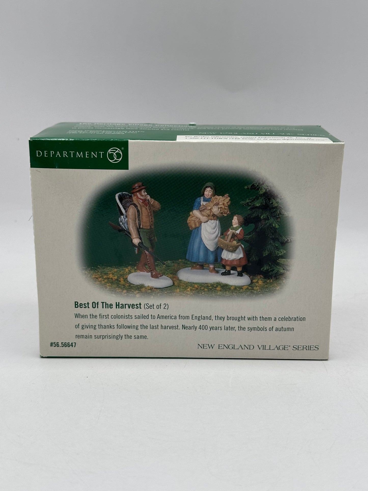 Dept 56 New England Village Best Of The Harvest (Set of 2)