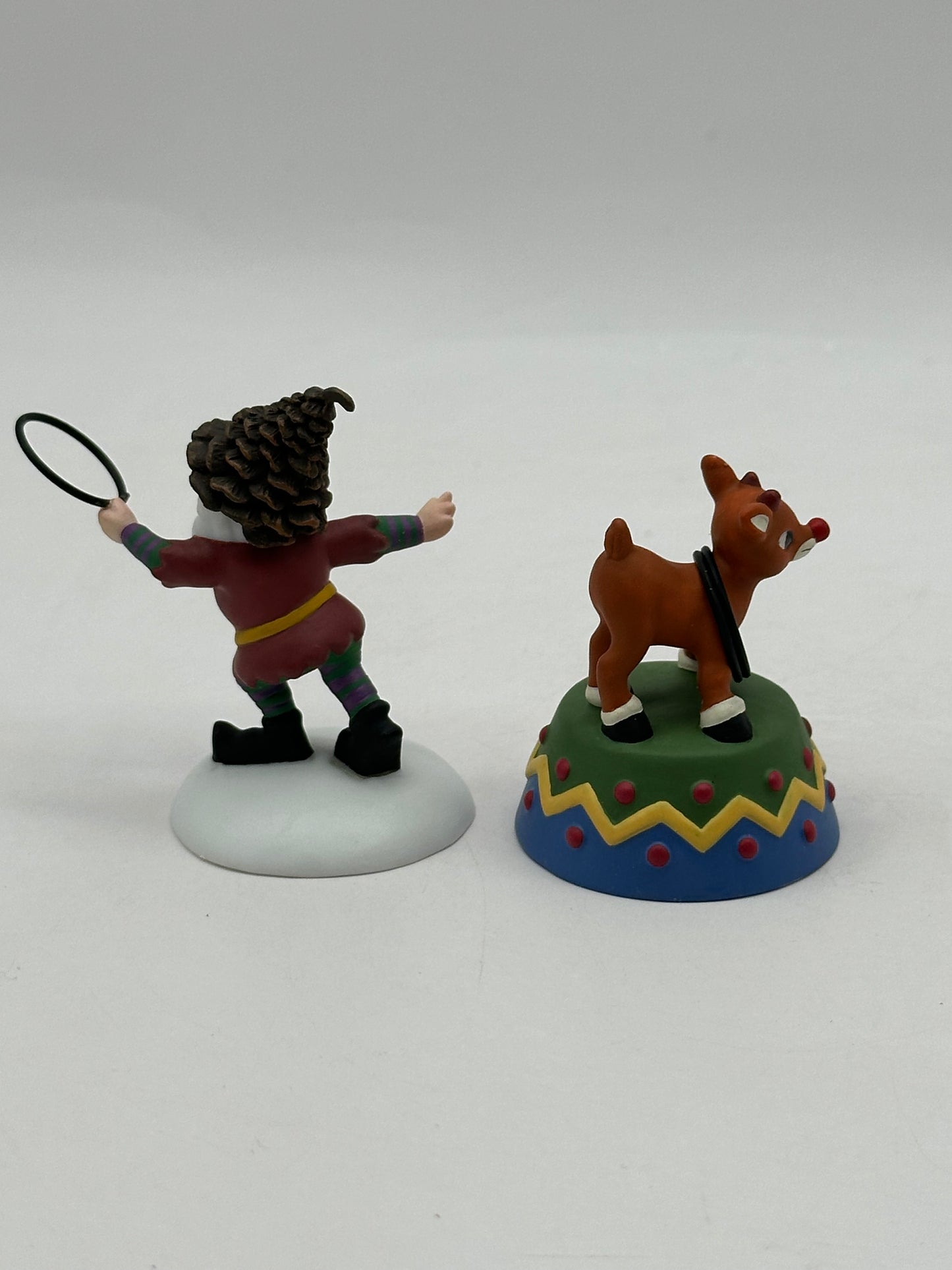 Dept 56 North Pole Woods Ring Toss (Rudolph)