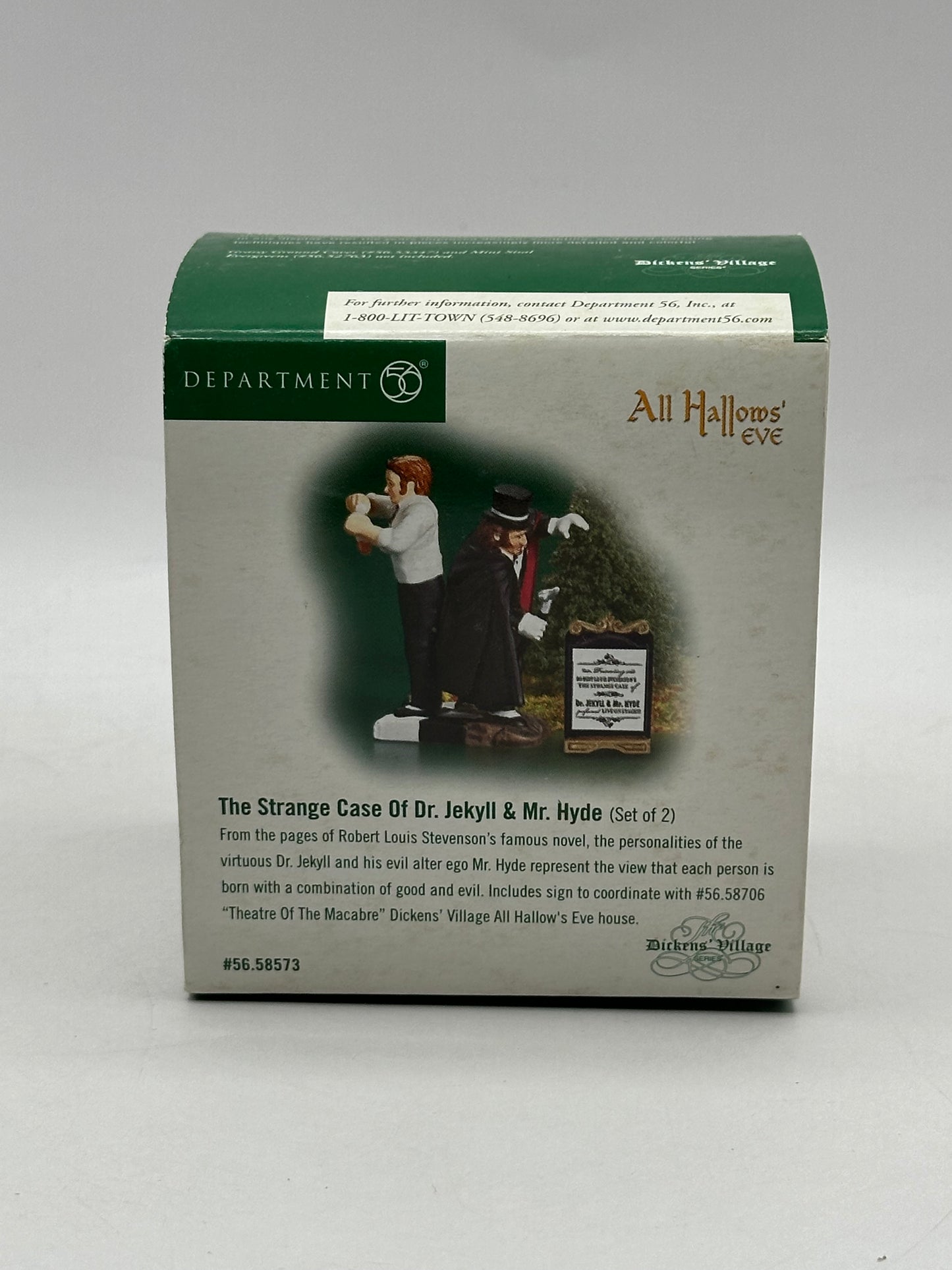 Dept 56 Dickens’ Village The Strange Case Of Dr. Jekyll & Mr. Hyde