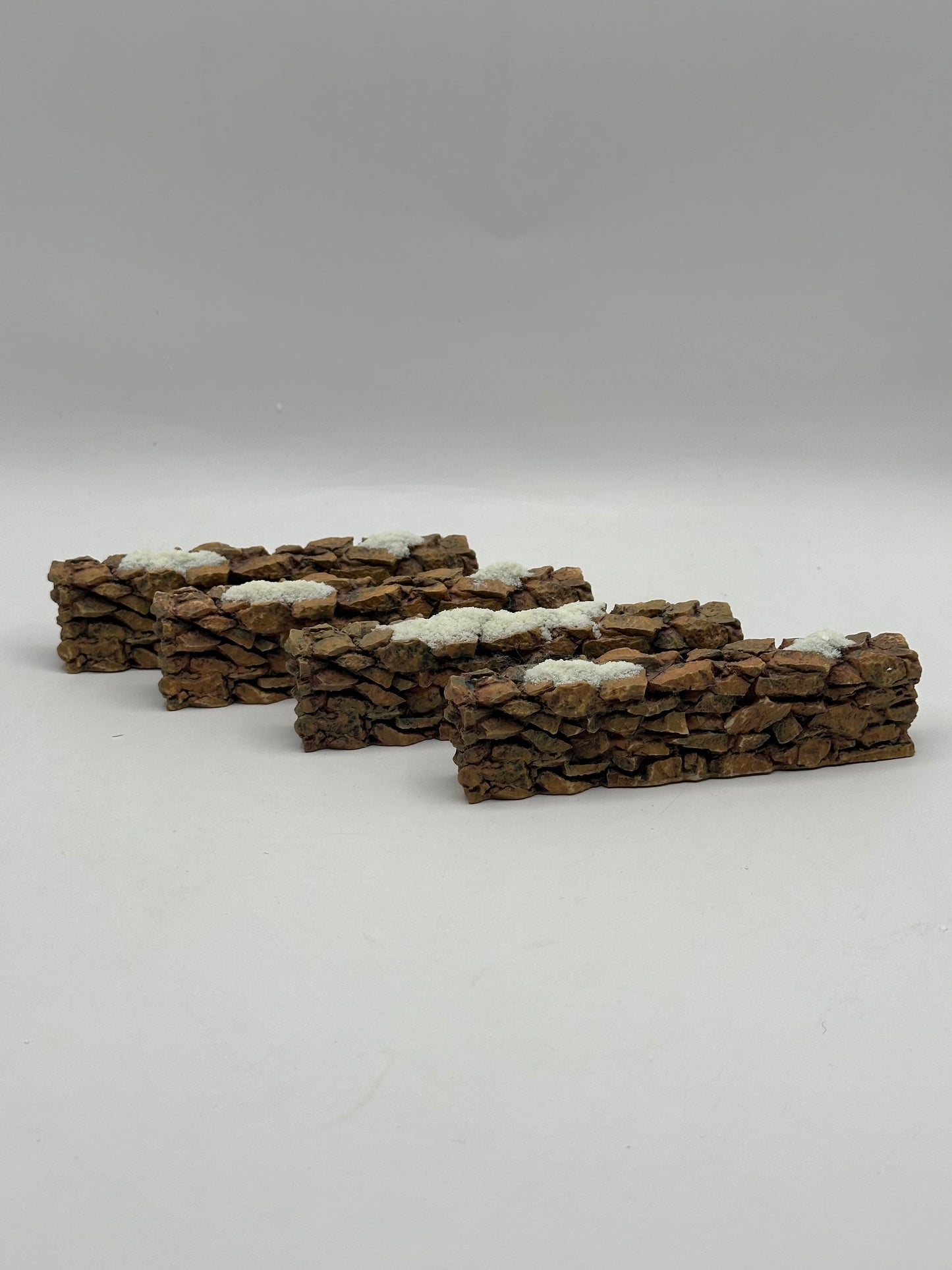 Dept 56 Village Accessories Stone Wall Set of 11 (11/12)