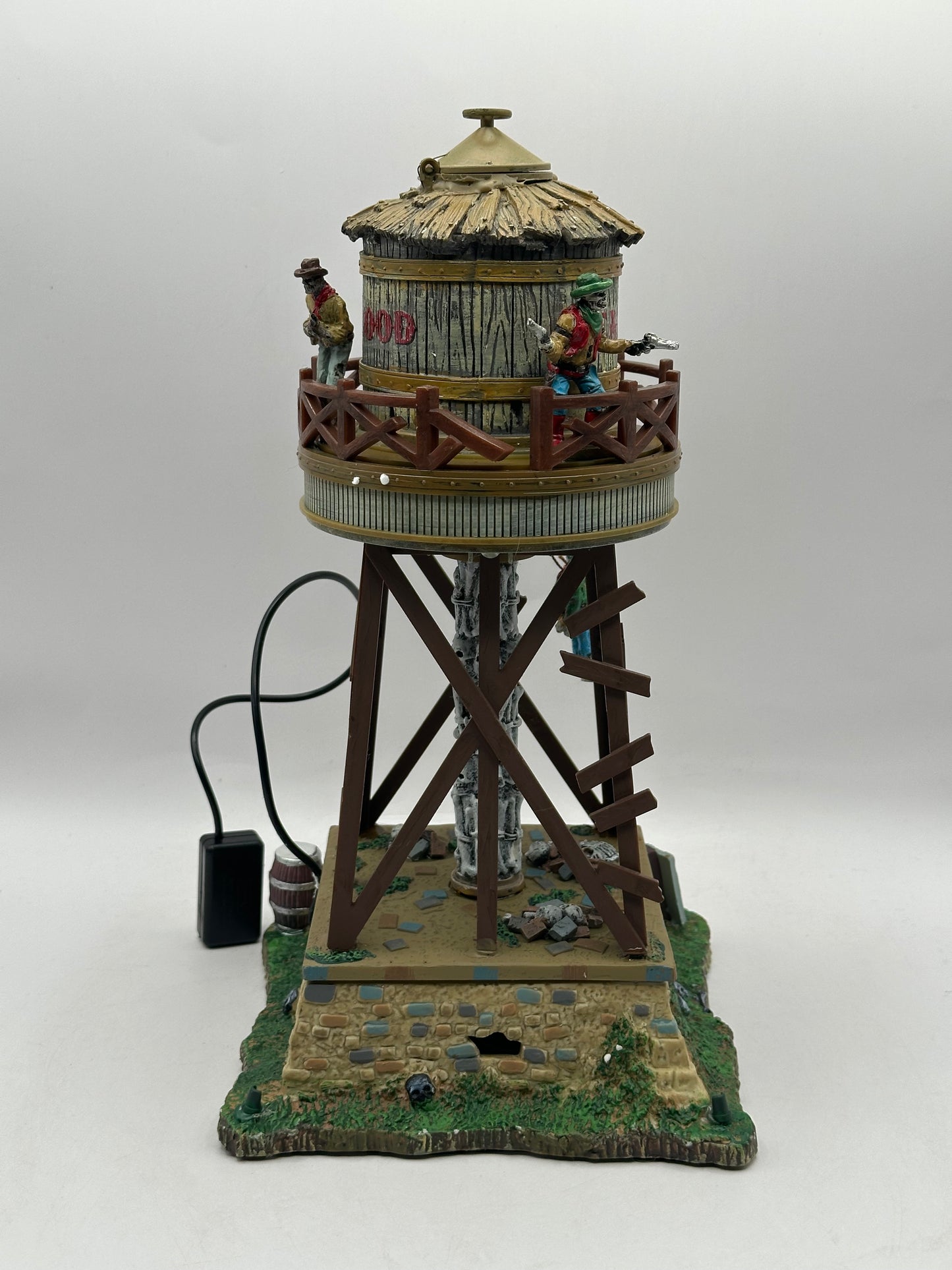 Lemax Spooky Town Deadwood Water Tower