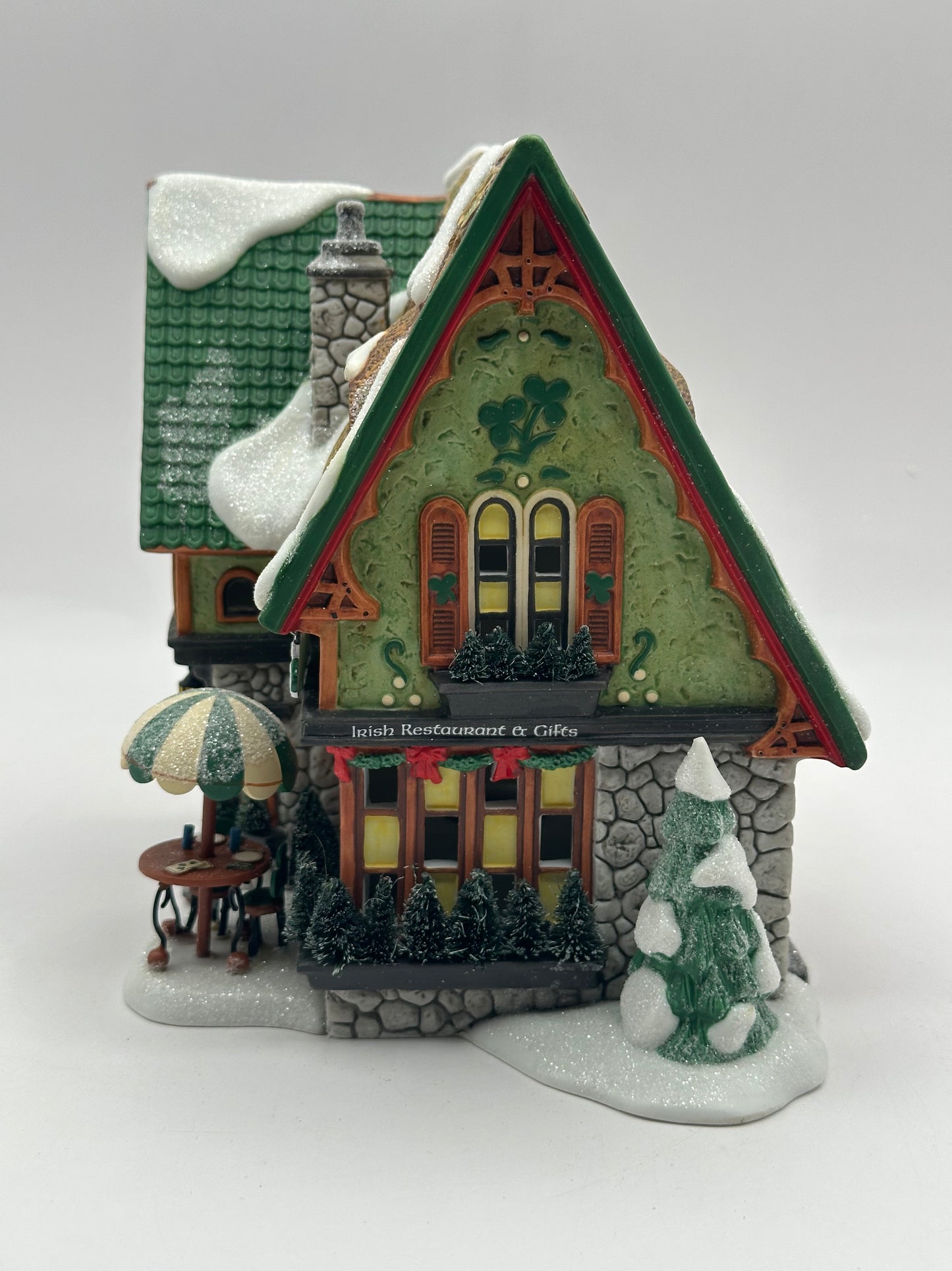 Dept 56 North Pole McElfin’s Irish Restaurant & Gifts