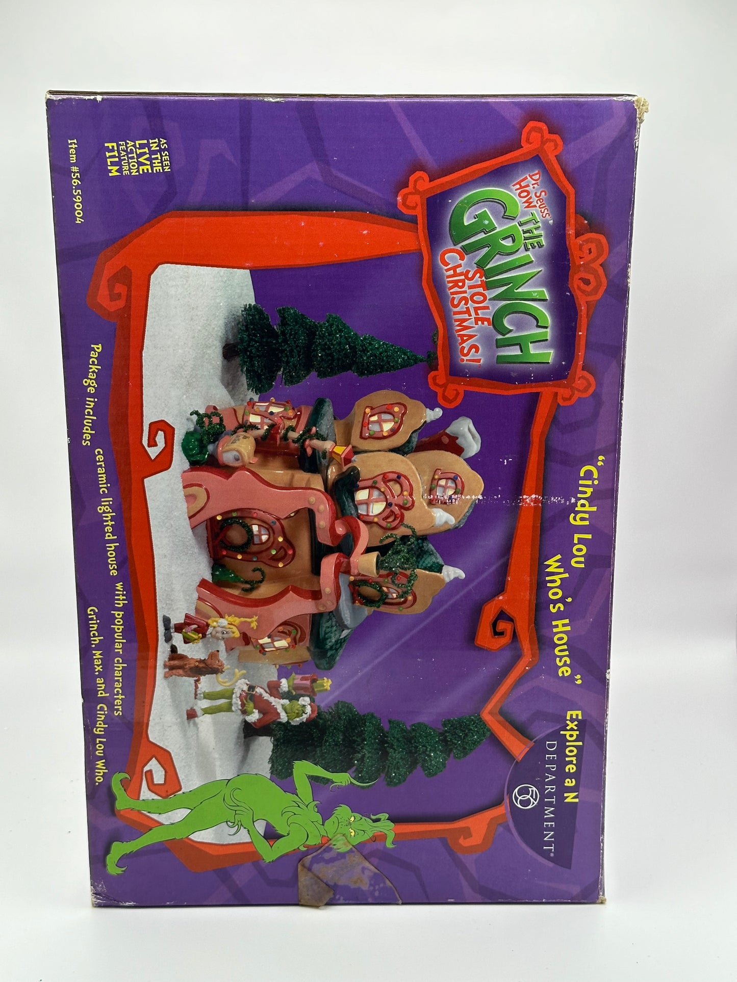 Dept 56 The Grinch Cindy Lou Who's House