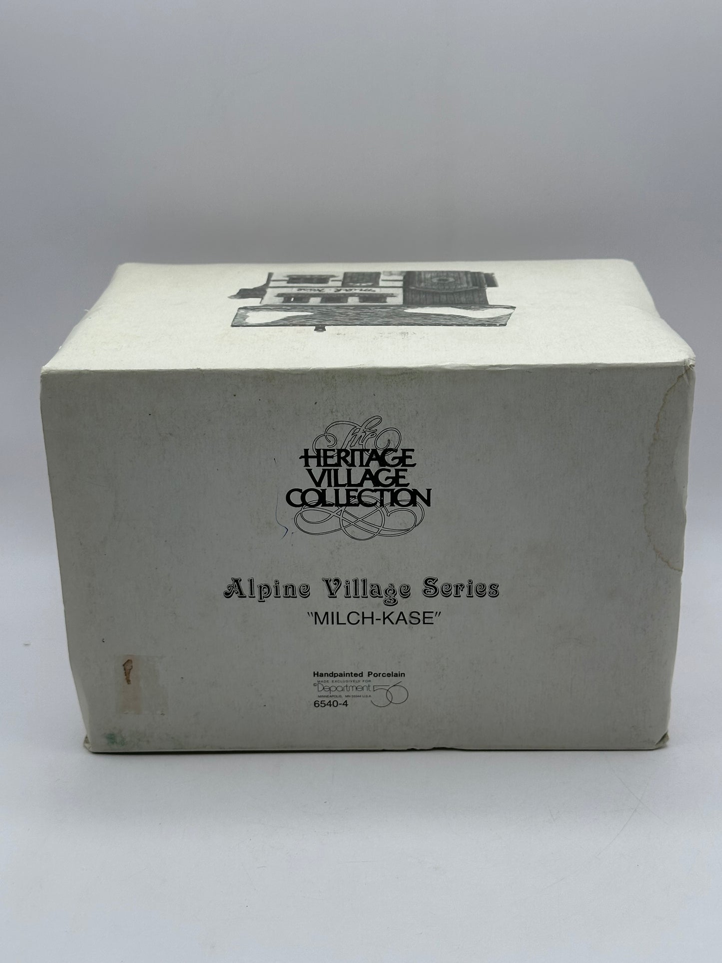 Dept 56 Alpine Village Milch-Kase