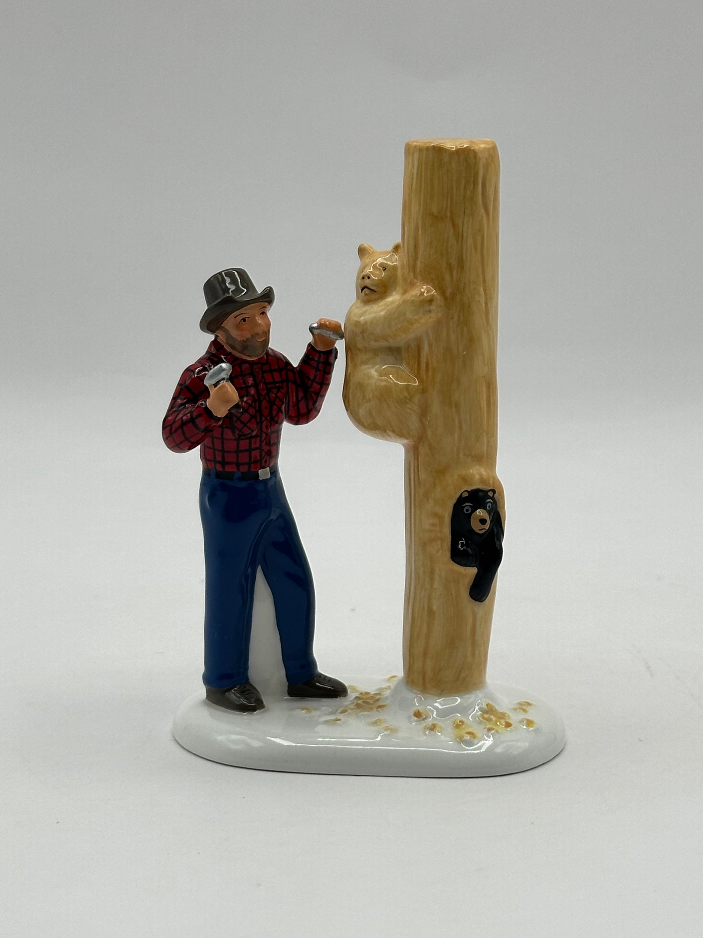 Dept 56 Original Snow Village Jonathan The Bear Man