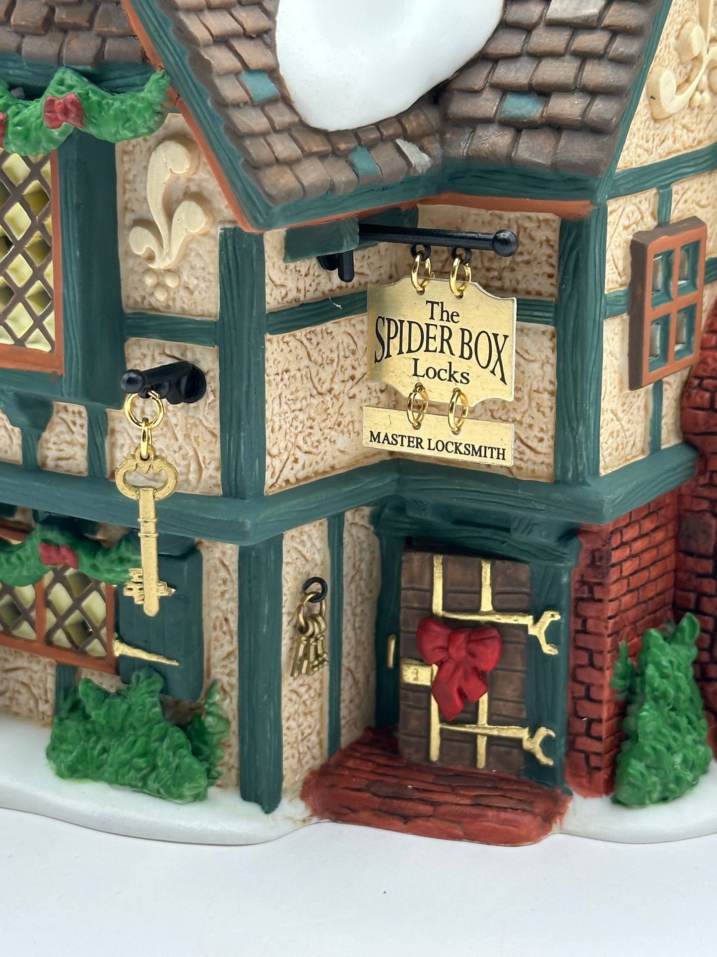 Dept 56 Dickens’ Village The Spider Box Locks