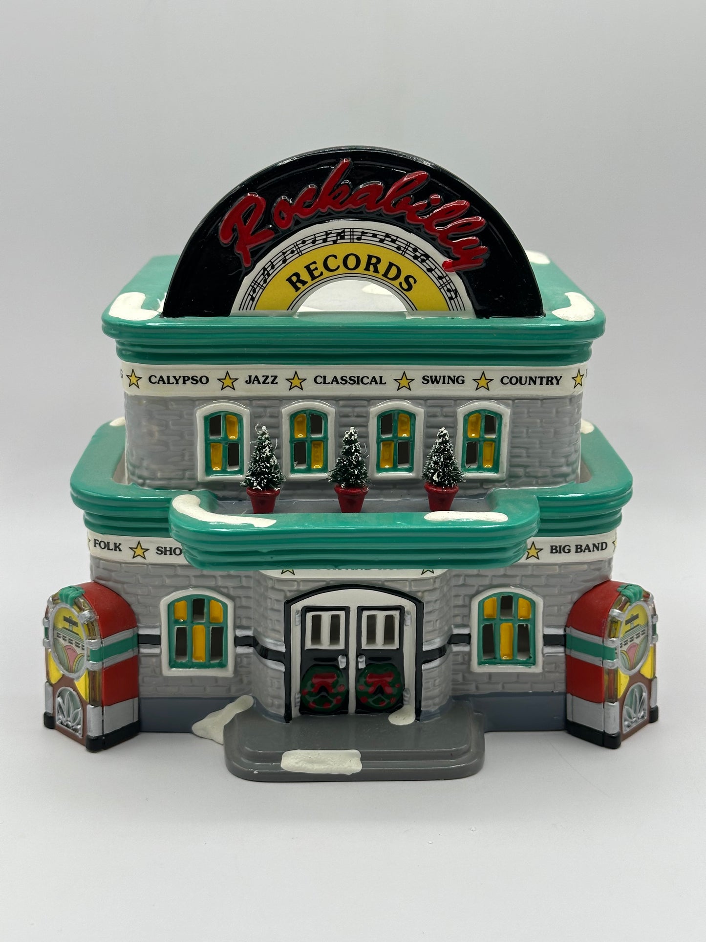 Dept 56 Original Snow Village Rockabilly Records