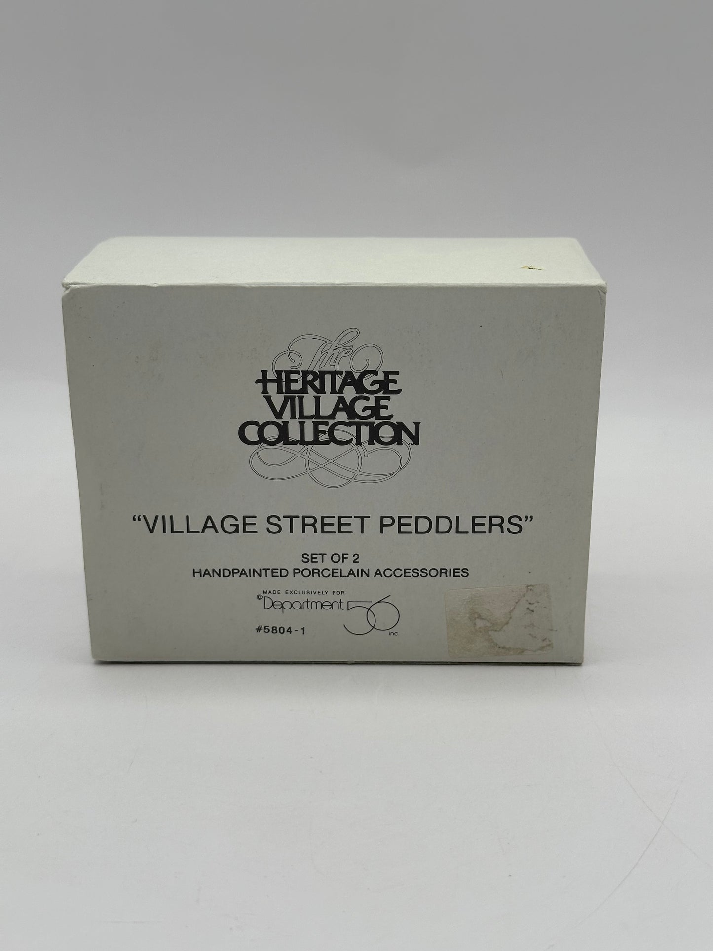 Dept 56 Dickens’ Village - Village Street Peddlers