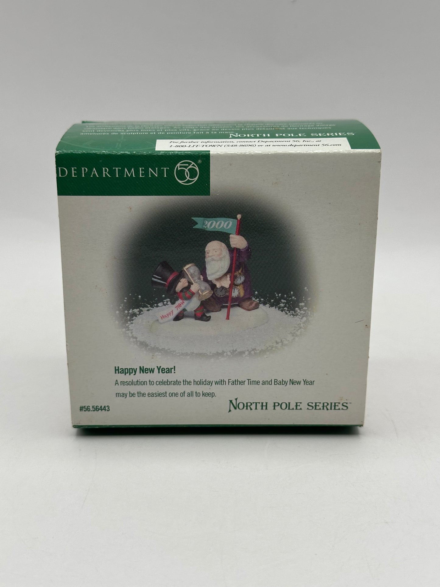 Dept 56 North Pole Happy New Year!