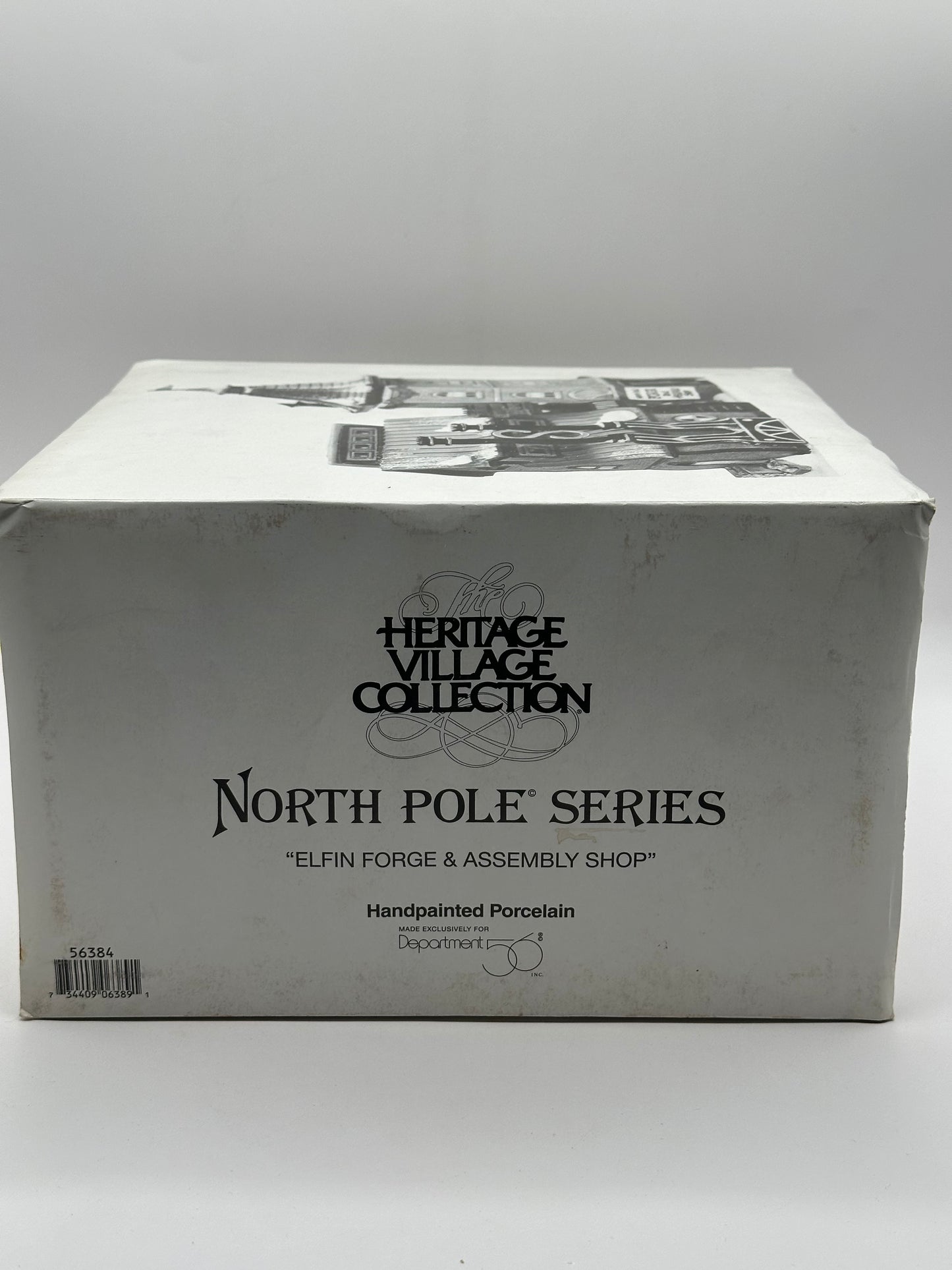 Dept 56 North Pole Elfin Forge & Assembly Shop