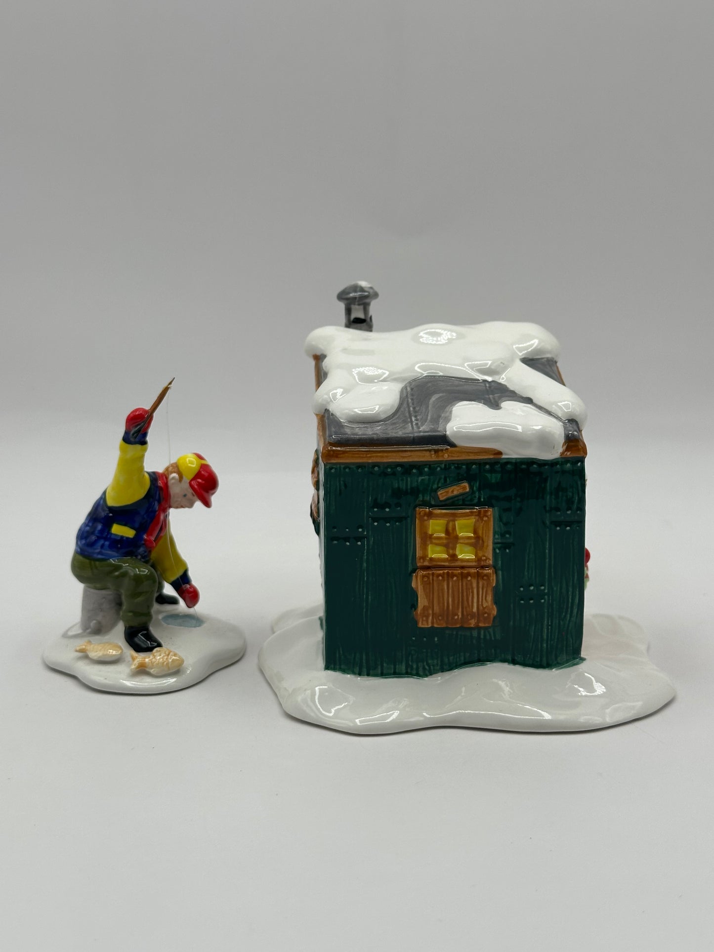 Dept 56 Original Snow Village Fresh Frozen Fish