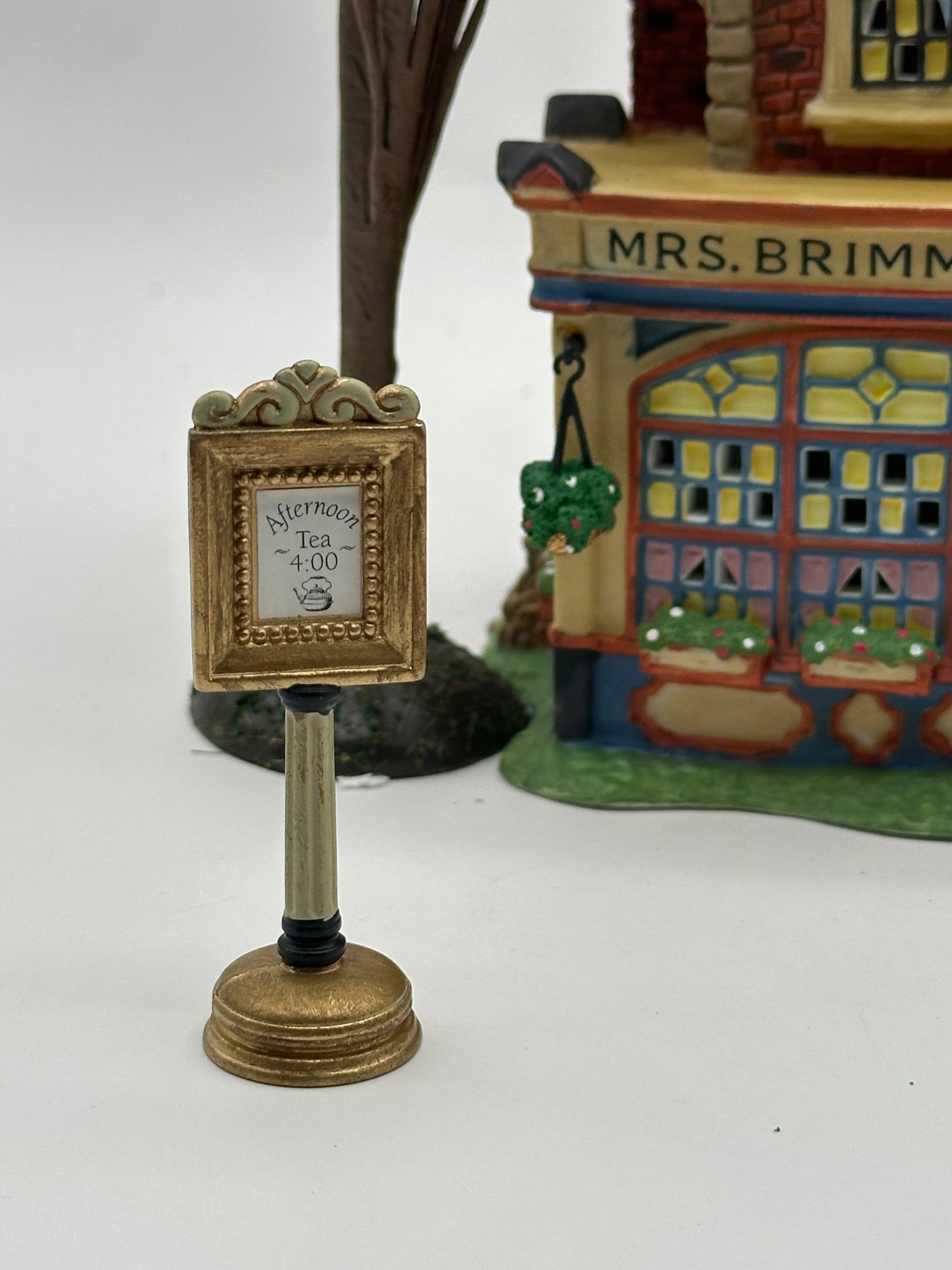 Dept 56 Dickens’ Village Mrs. Brimm's Tea Room