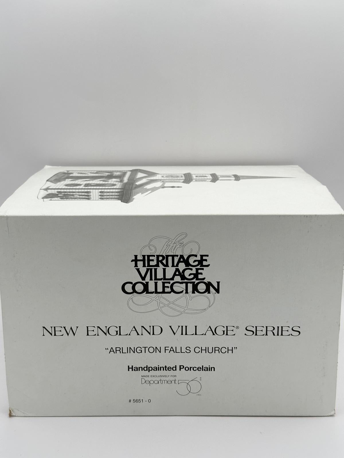 Dept 56 New England Village Arlington Falls Church