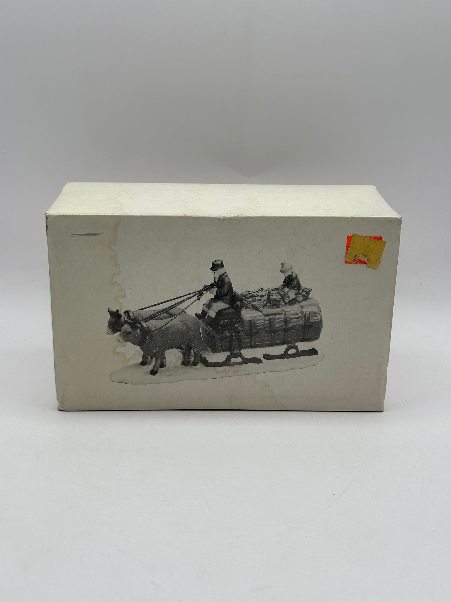 Dept 56 New England Village Ox Sled