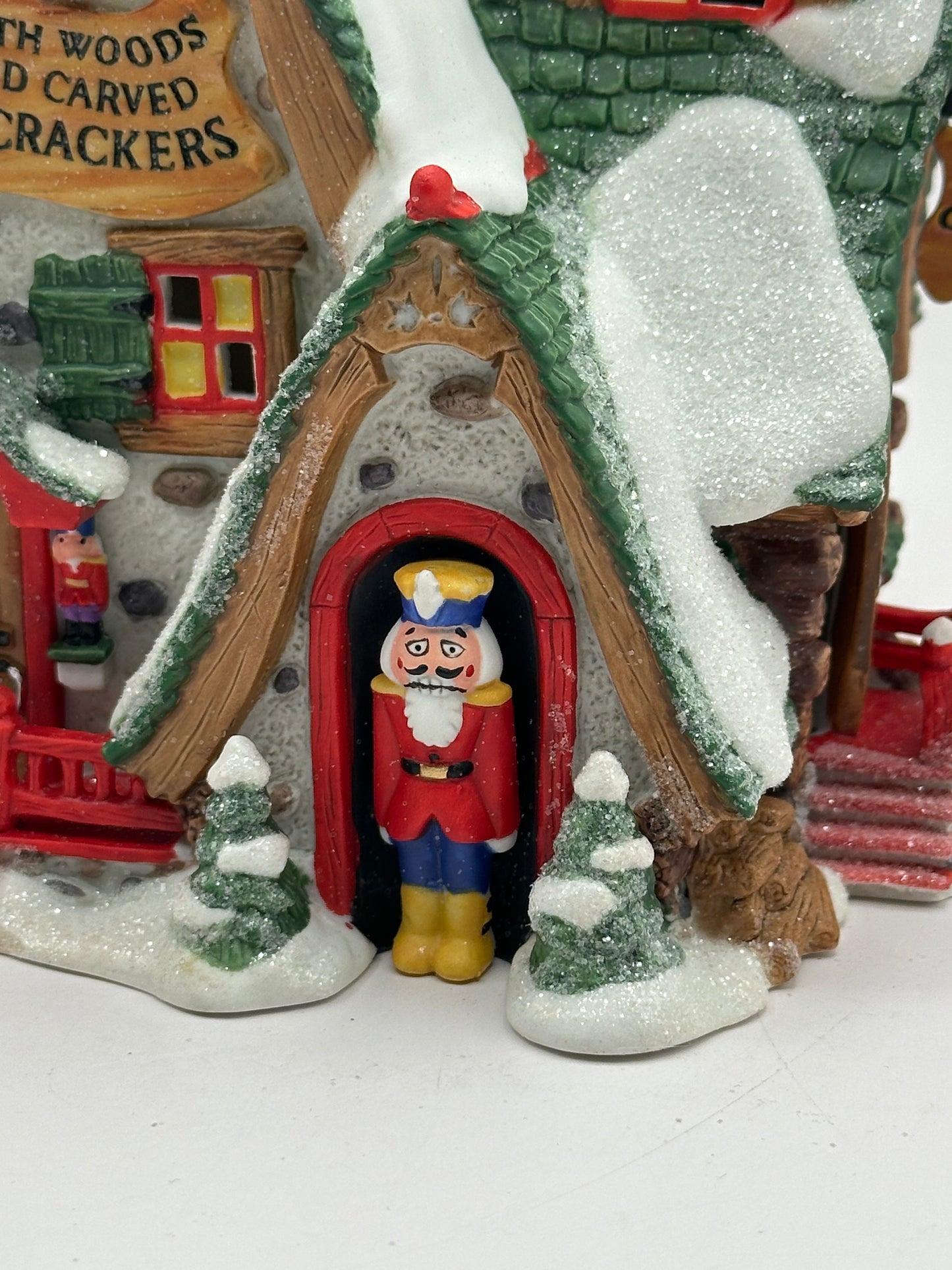 Dept 56 North Pole Hand Carved Nutcracker Factory