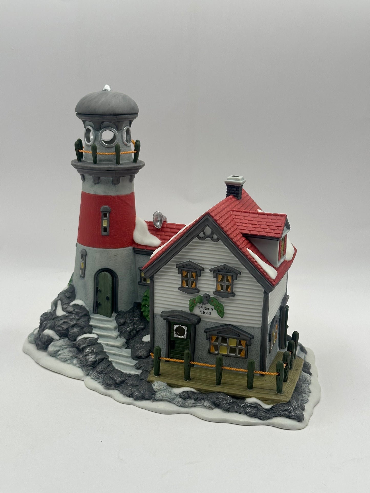 Dept 56 New England Village Pigeonhead Lighthouse