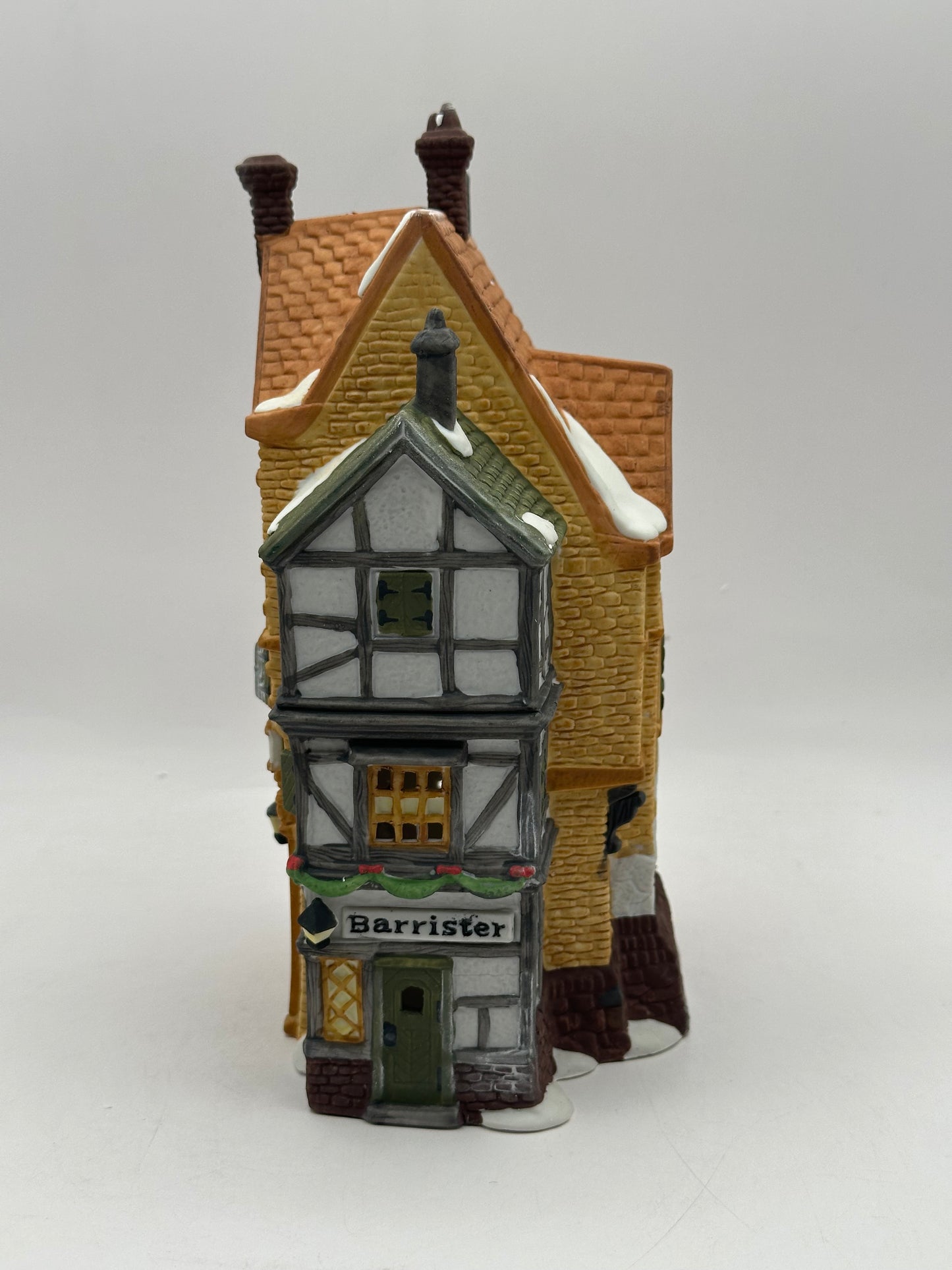 Dept 56 Dickens’ Village Silas Thimbleton Barrister