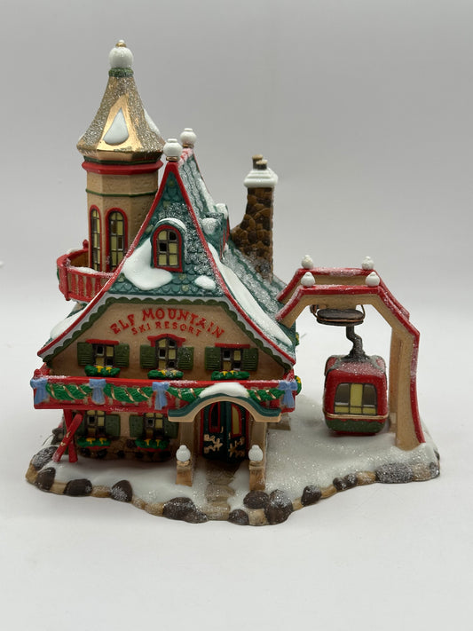 Dept 56 North Pole Series Elf Mountain Ski Resort