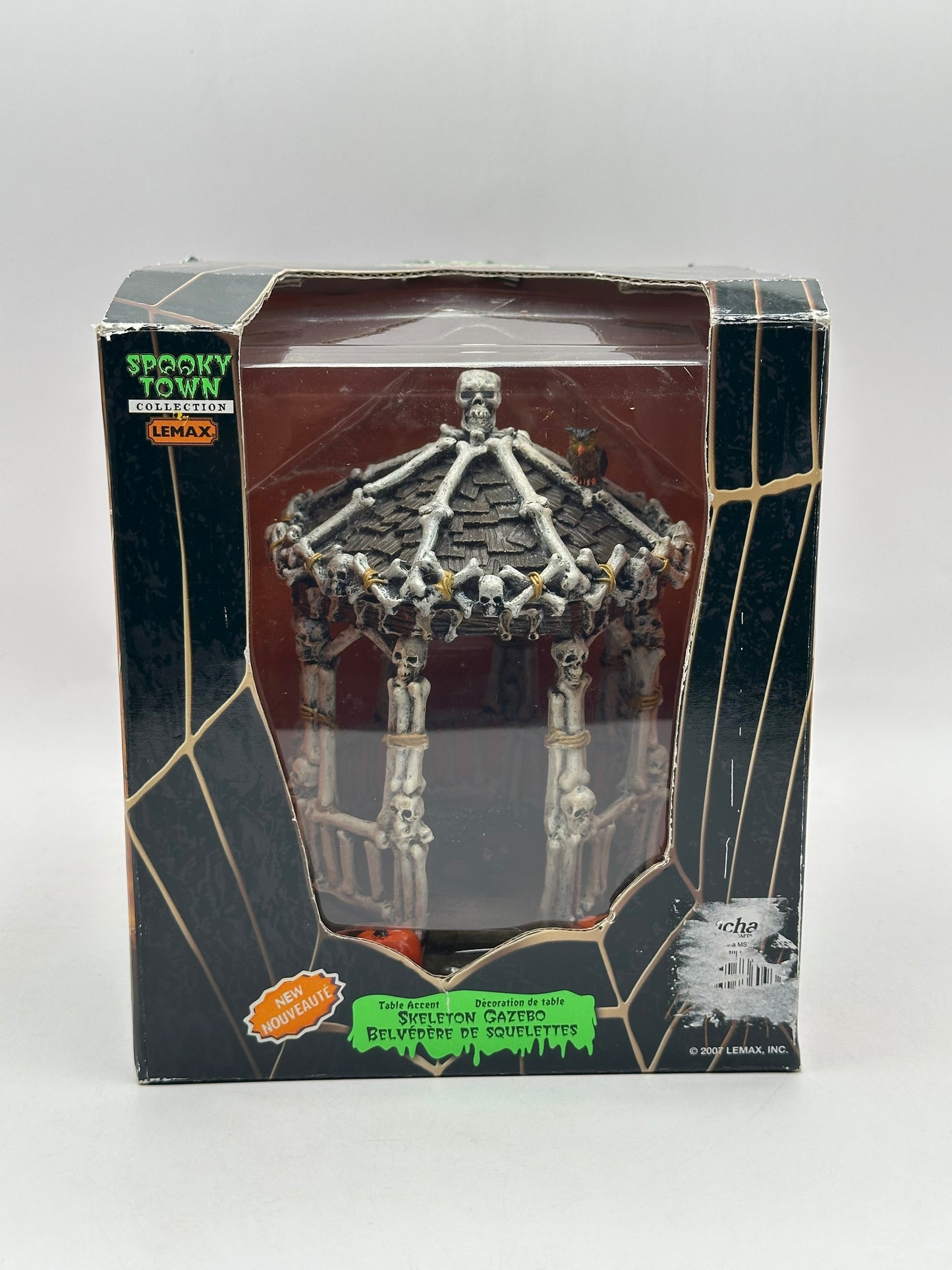 Lemax Spooky Town Skeleton Gazebo