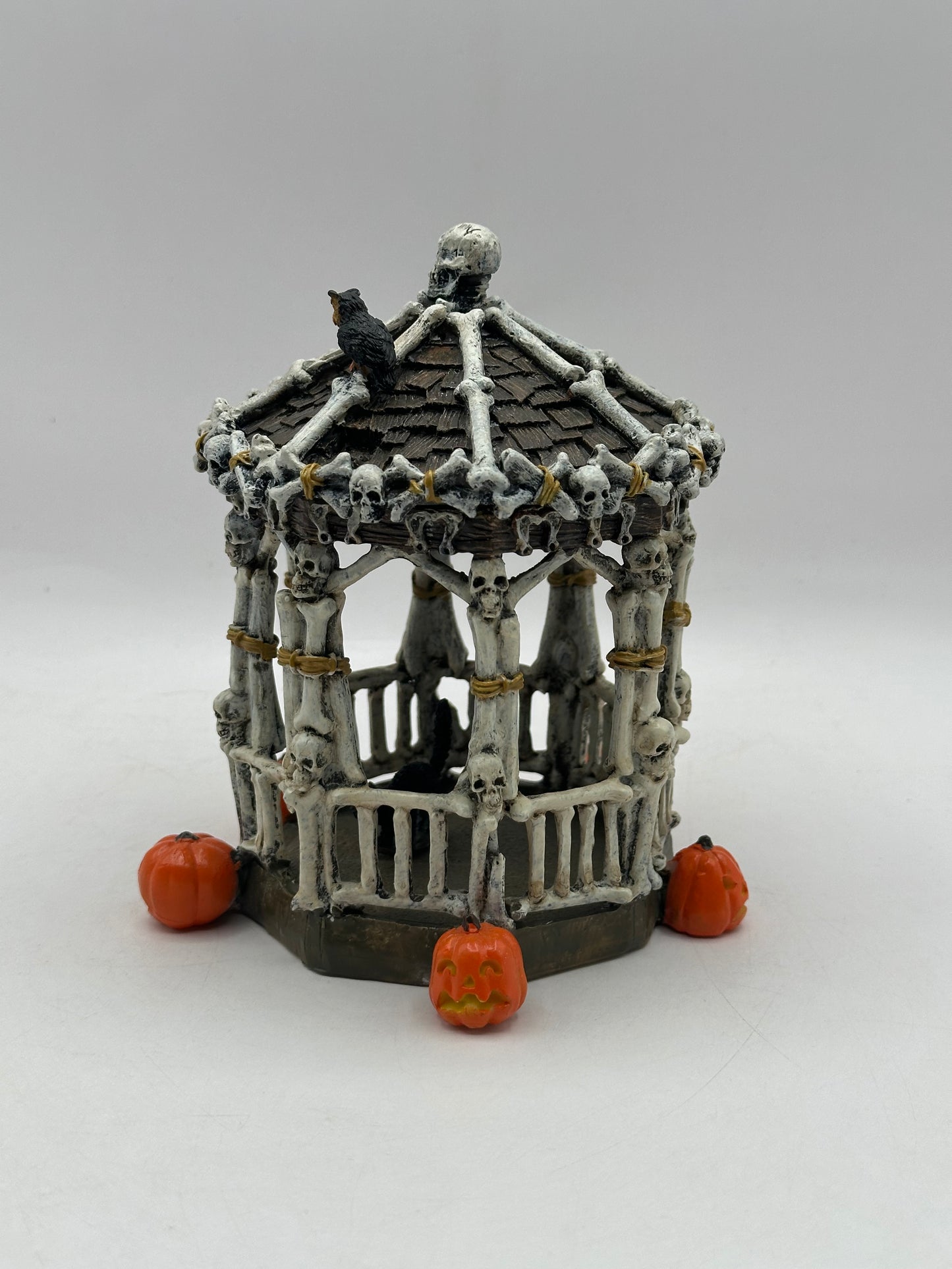 Lemax Spooky Town Skeleton Gazebo