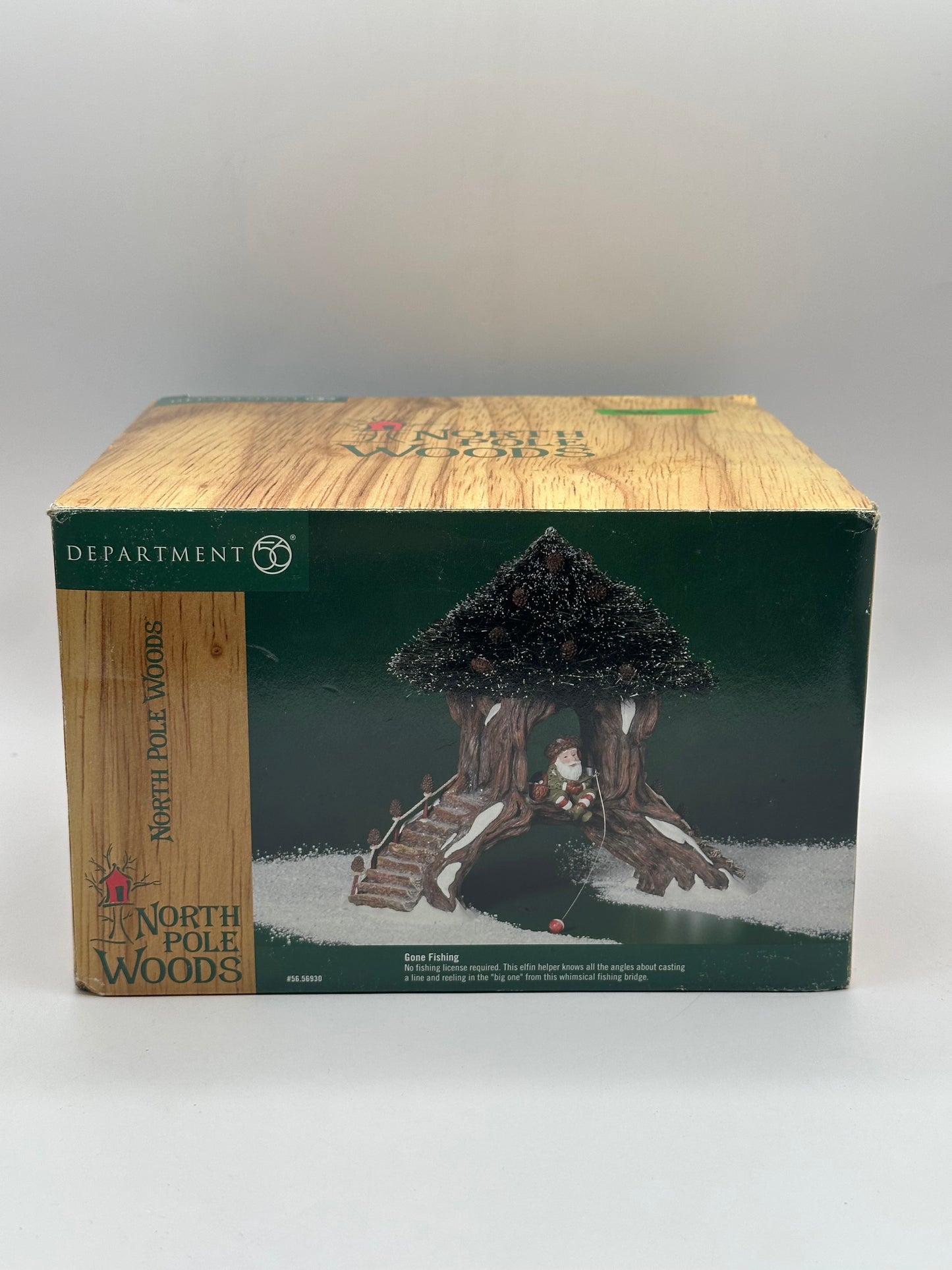 Dept 56 North Pole Woods Gone Fishing