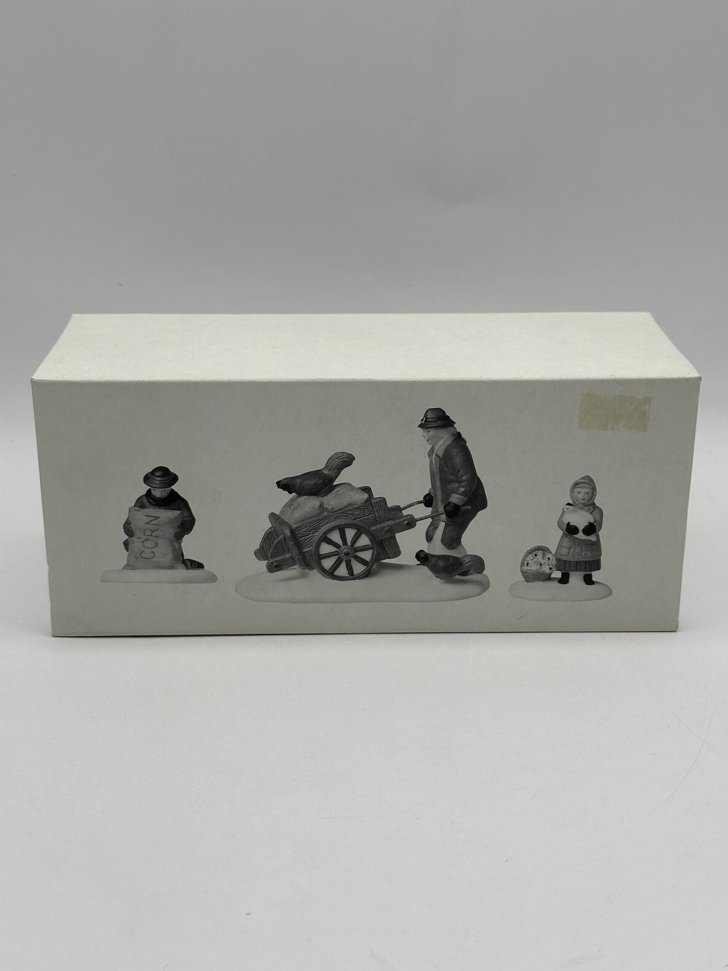 Dept 56 New England Village Harvest Seed Cart