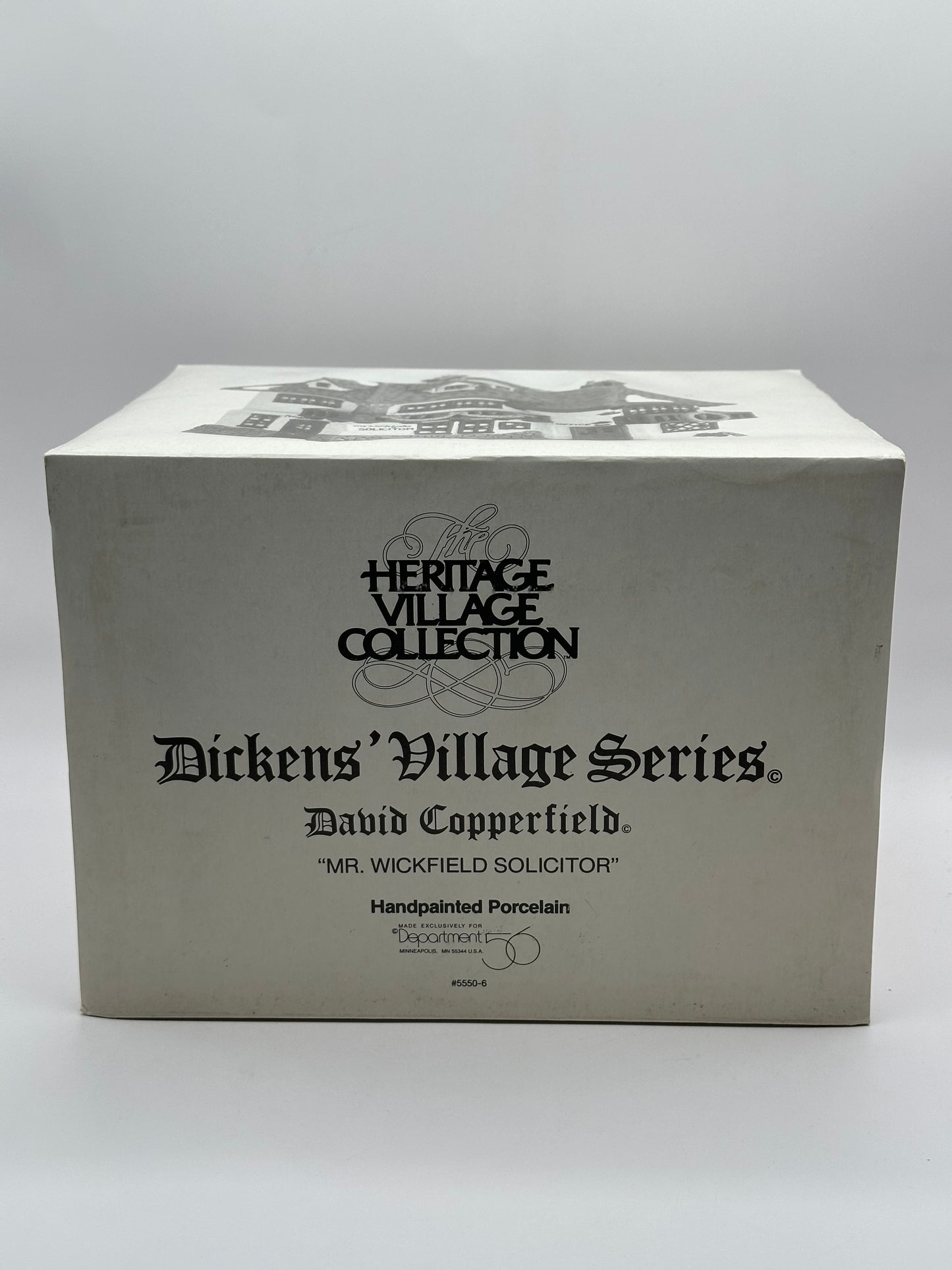 Dept 56 Dickens’ Village Mr. Wickfield Solicitor