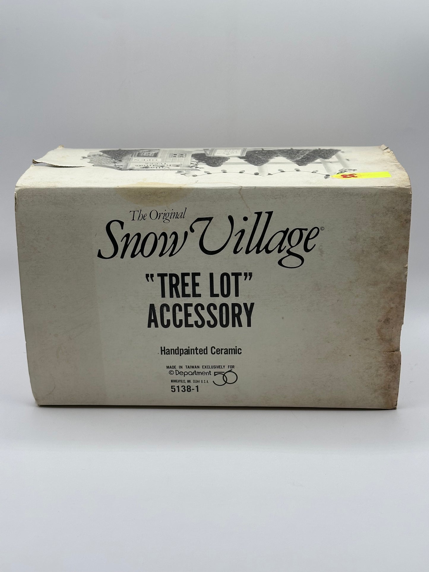 Dept 56 Original Snow Village Tree Lot