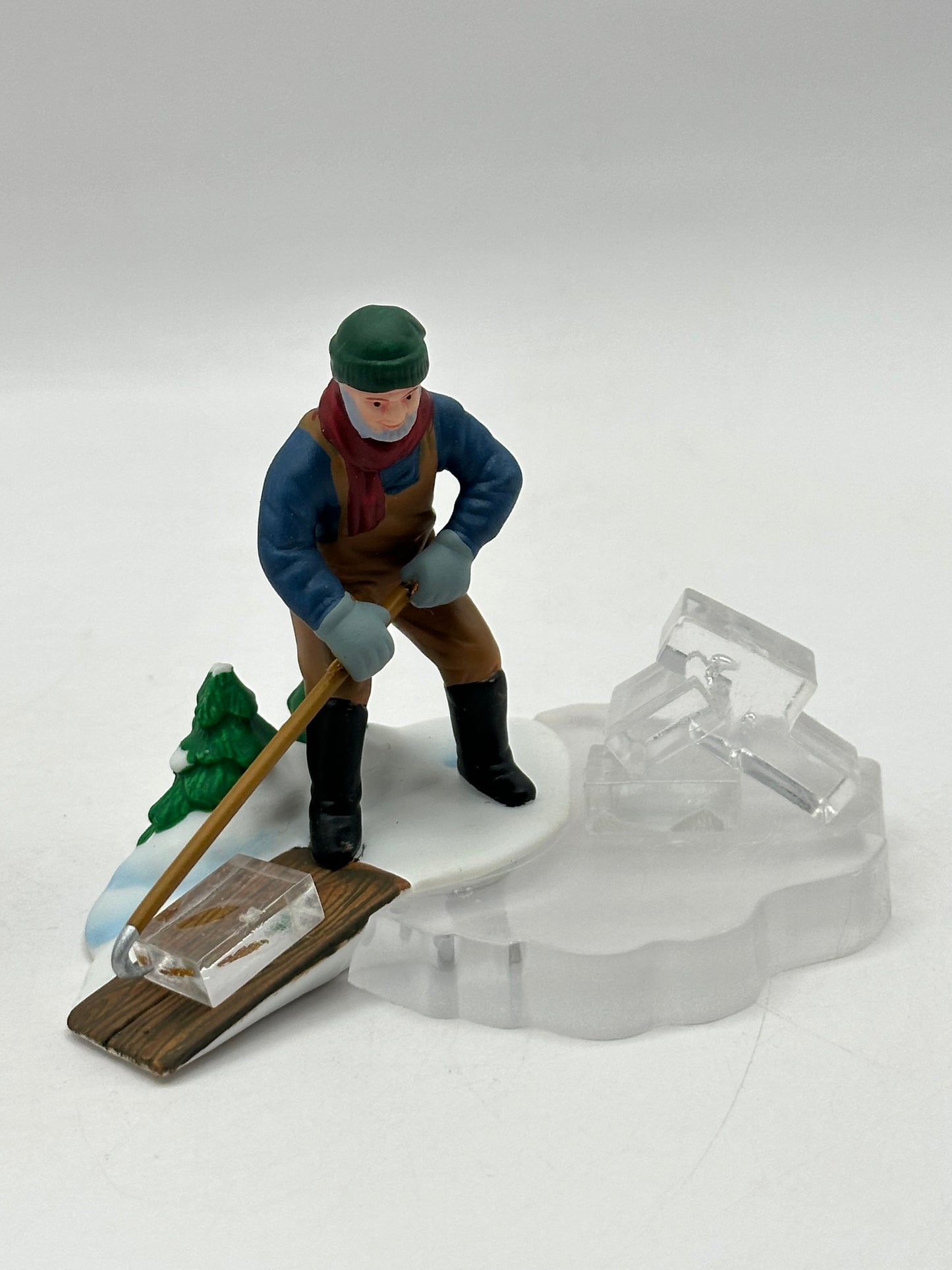 Dept 56 New England Village Blue Star Ice Harvesters