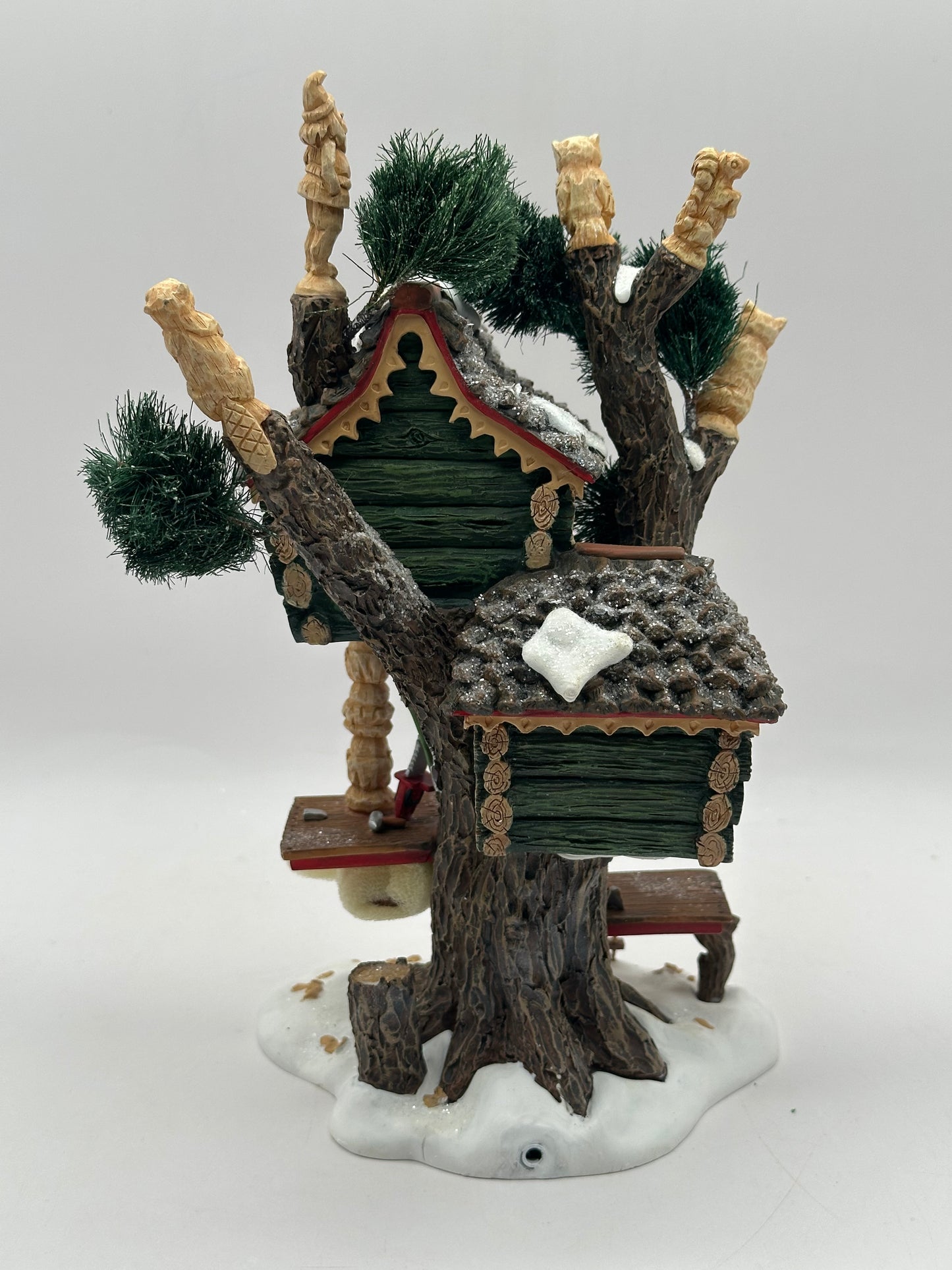 Dept 56 North Pole Woods Chisel McTimber Art Studio