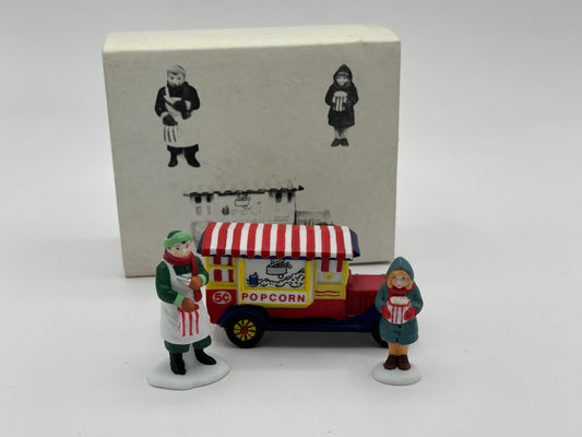 Dept 56 Christmas in The City Popcorn Vendor