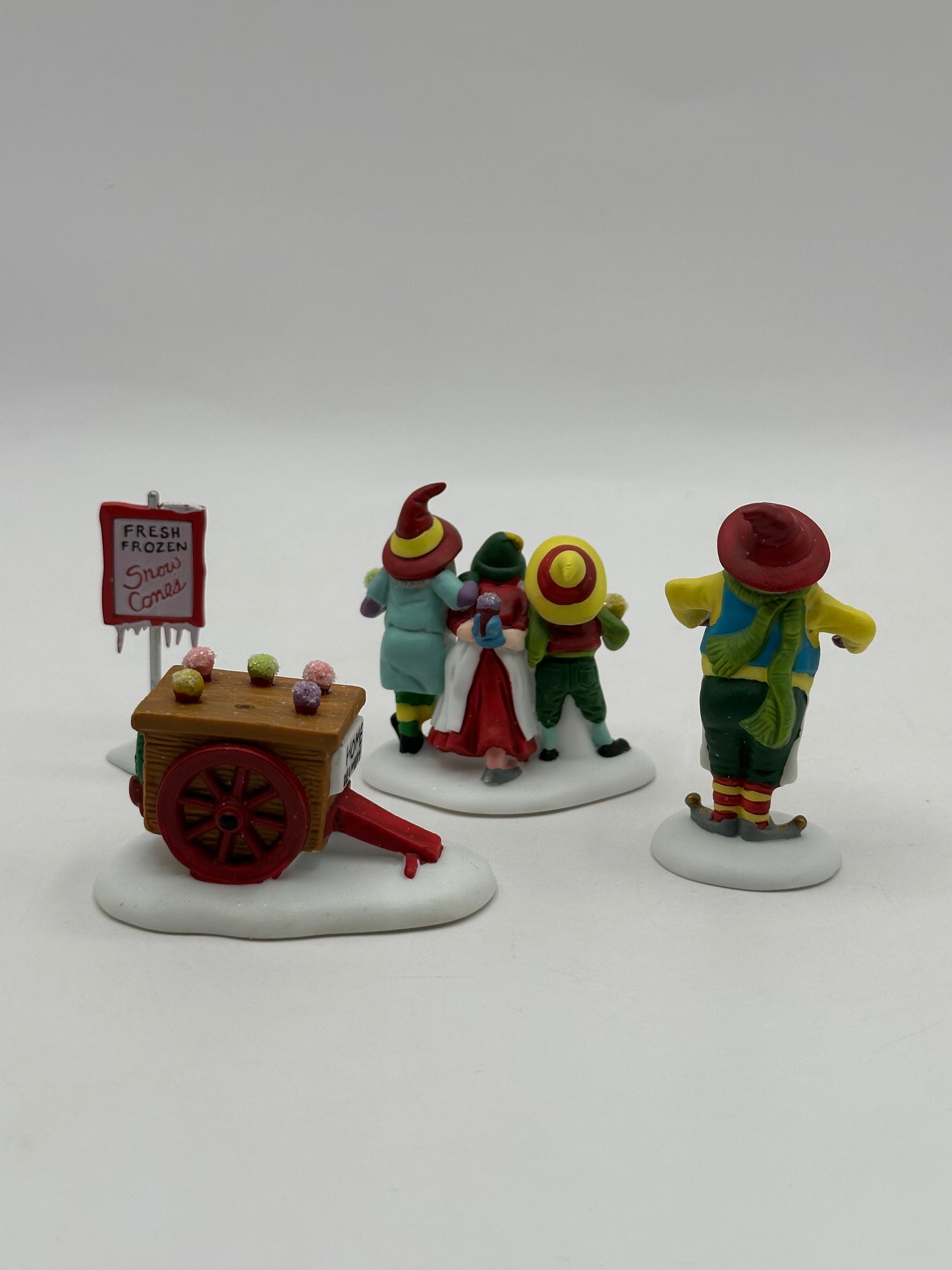 Dept 56 North Pole Snow Cone Elves