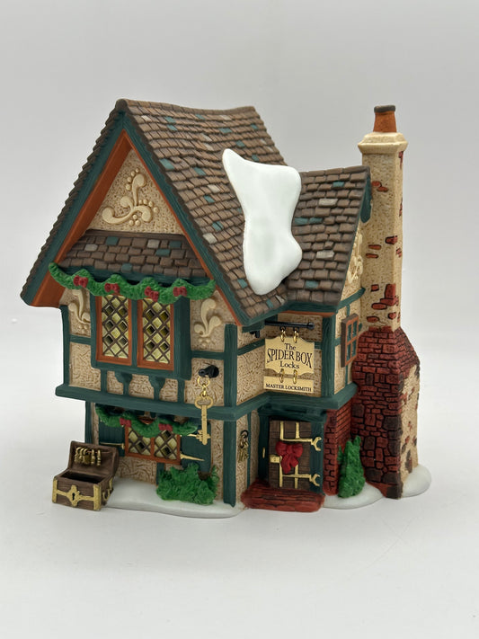 Dept 56 Dickens’ Village The Spider Box Locks