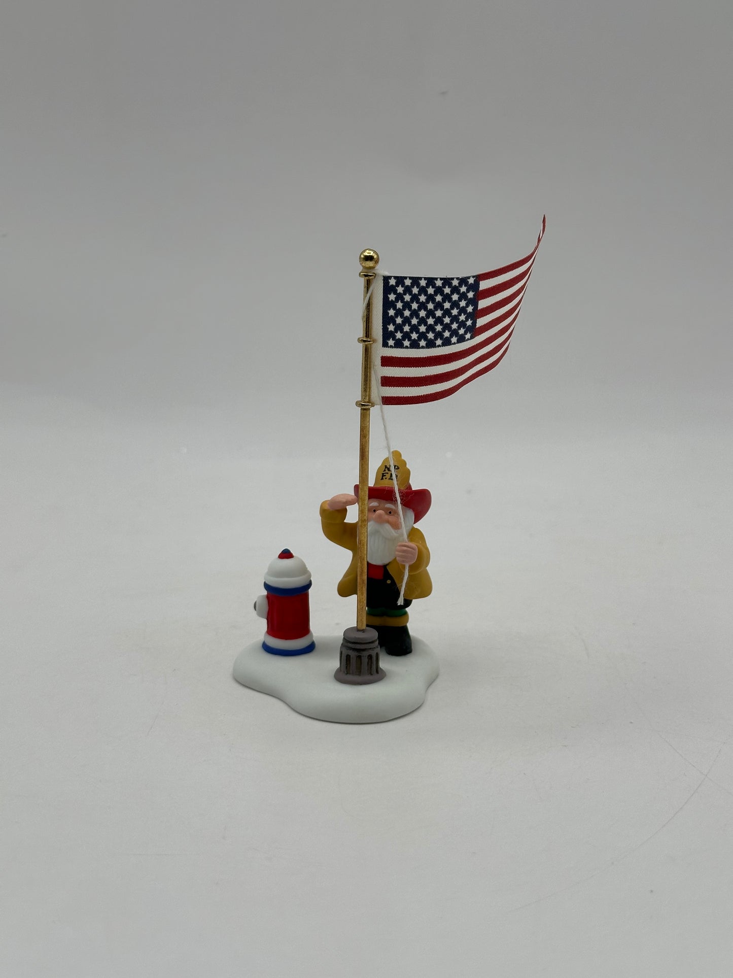 Dept 56 North Pole Raising The Flag At The North Pole