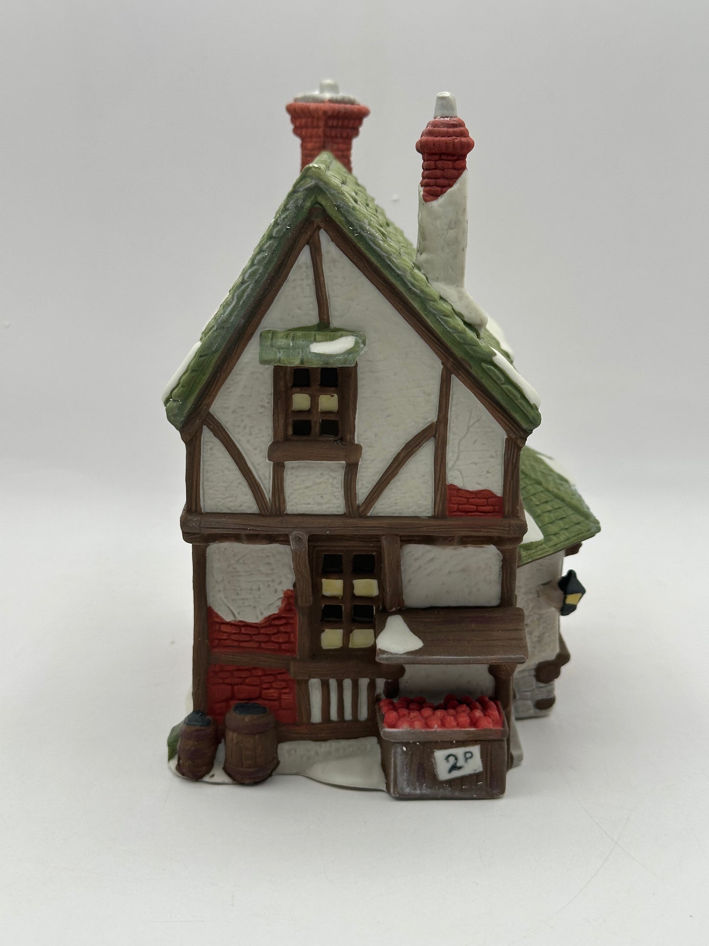 Dept 56 Dickens’ Village T. Wells Fruit And Spice Shop