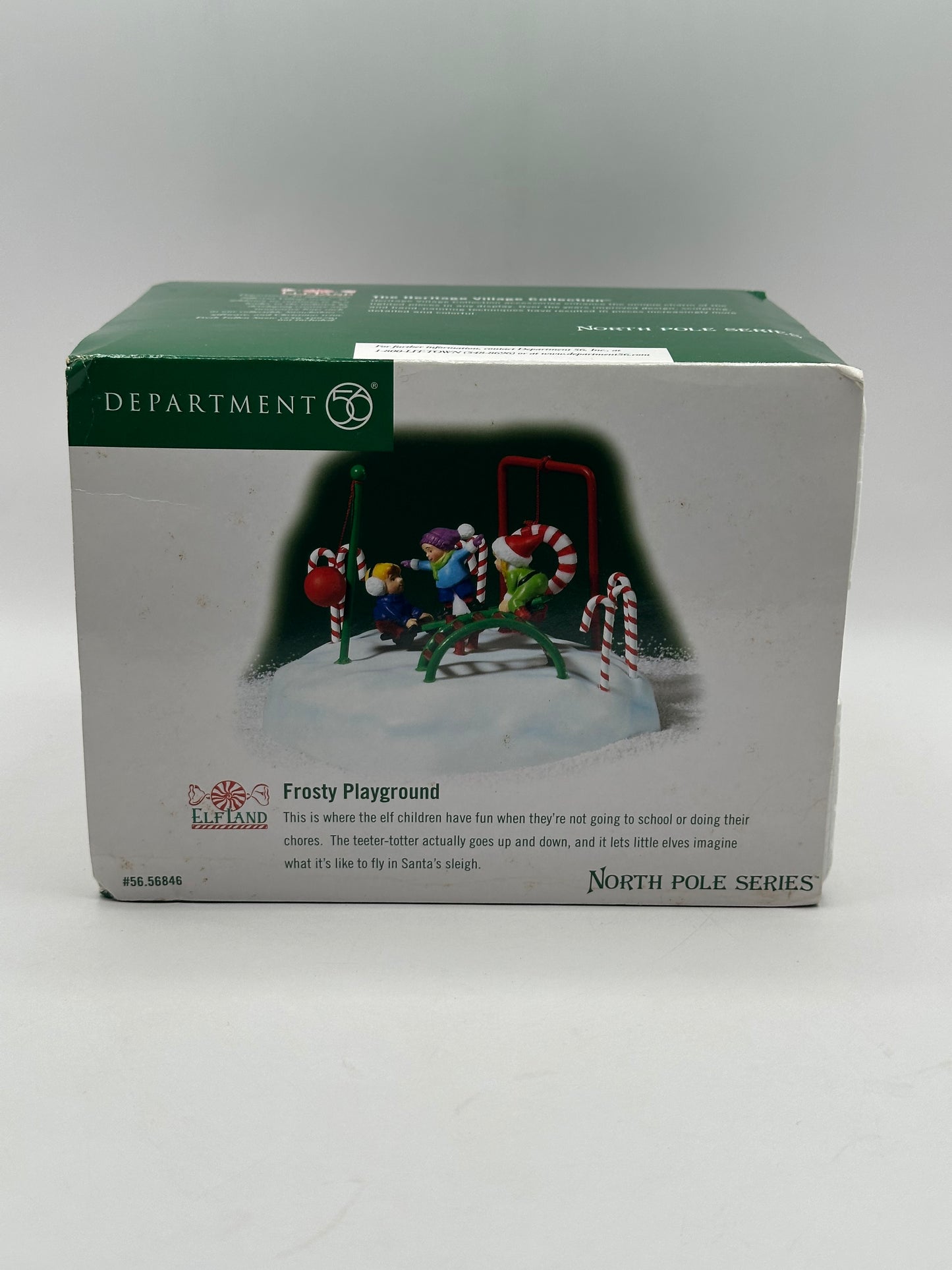 Dept 56 North Pole Frosty Playground