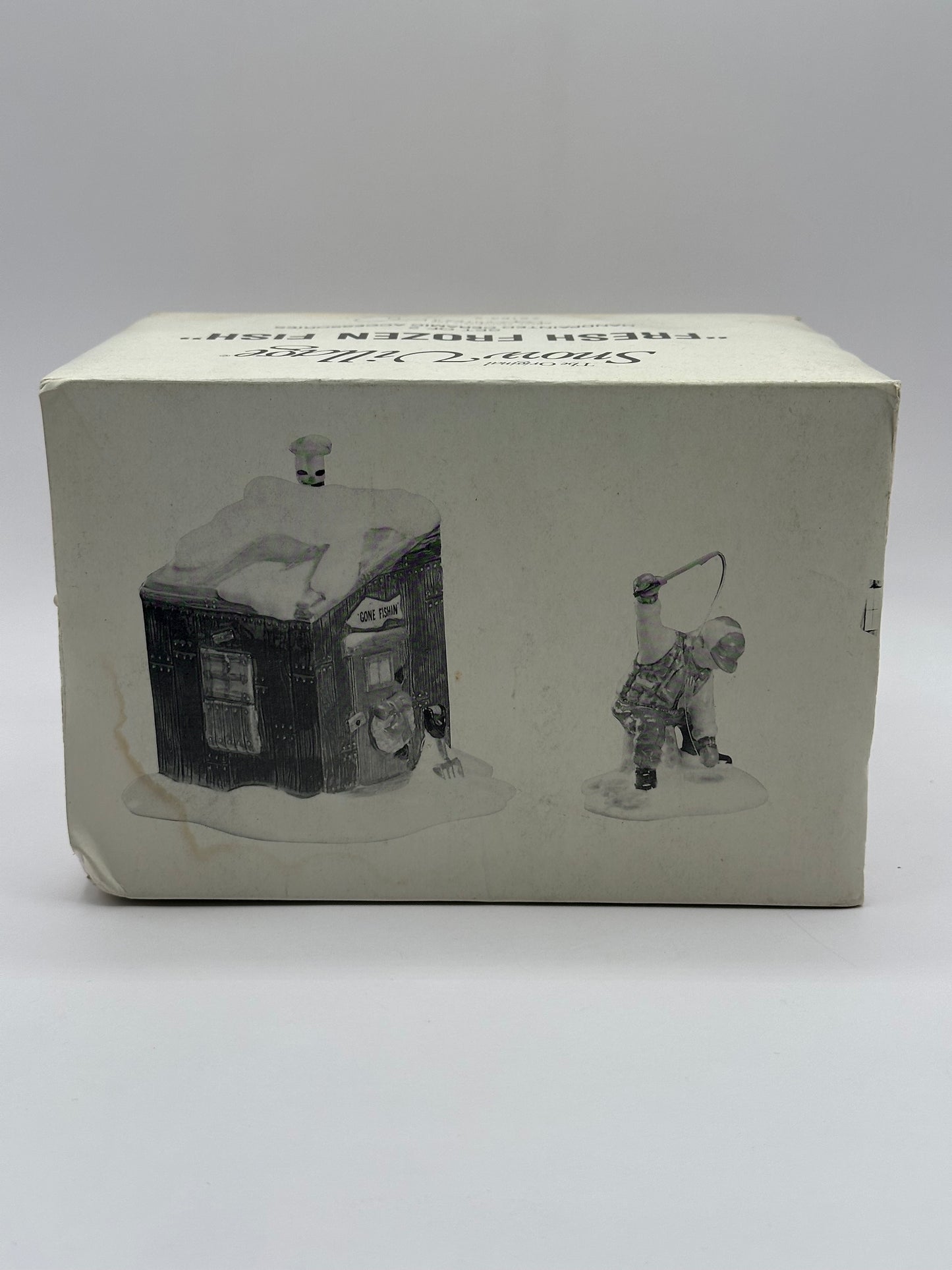 Dept 56 Original Snow Village Fresh Frozen Fish