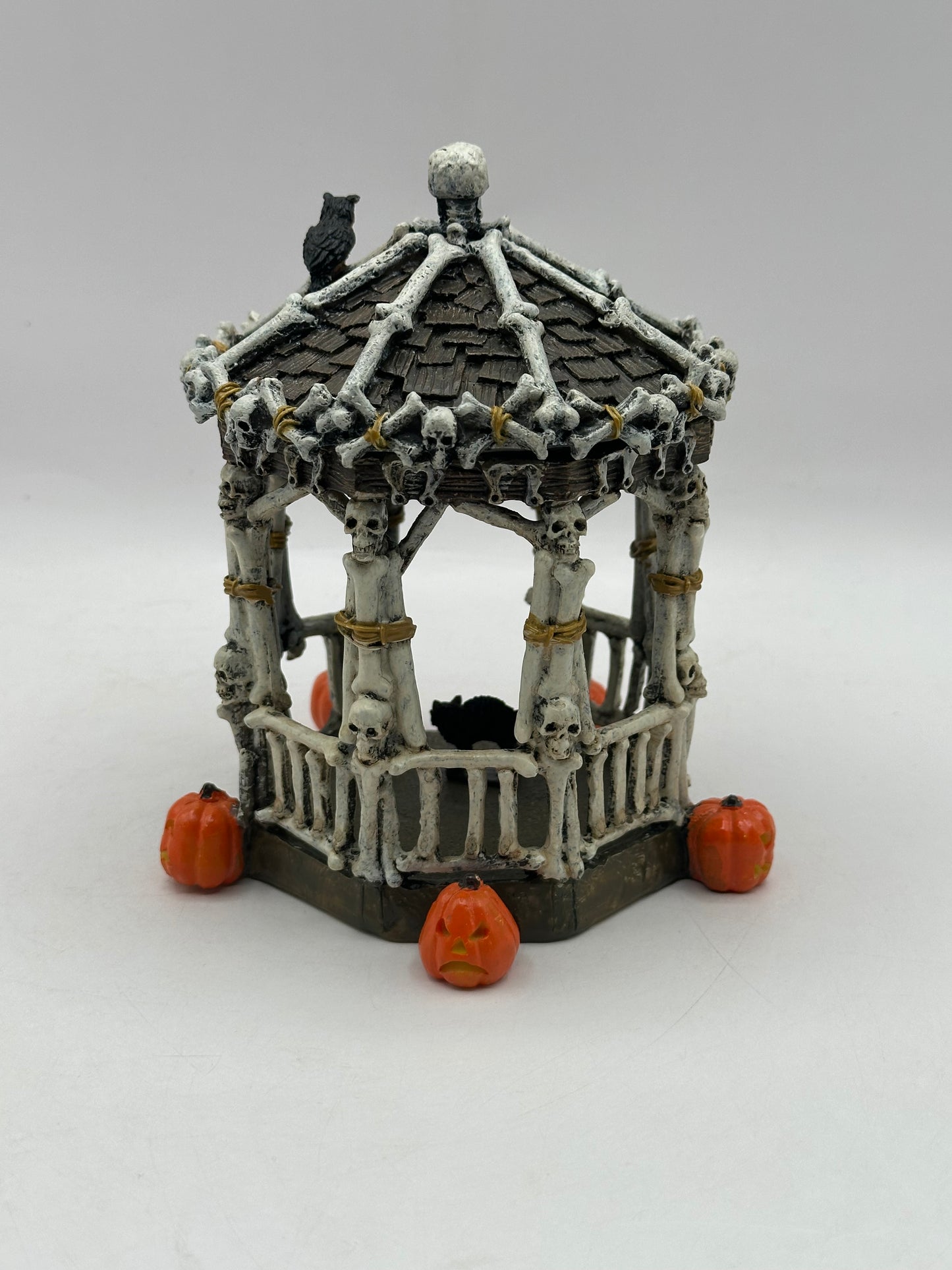 Lemax Spooky Town Skeleton Gazebo