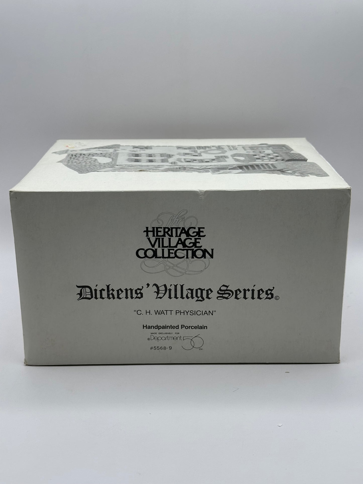 Dept 56 Dickens’ Village C. H. Watt Physician