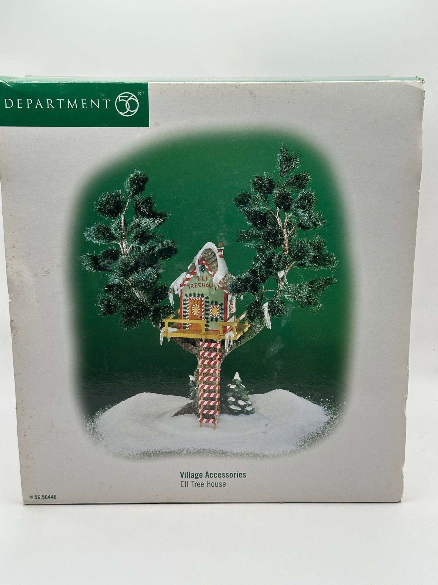 Dept 56 North Pole Series Elf Tree House