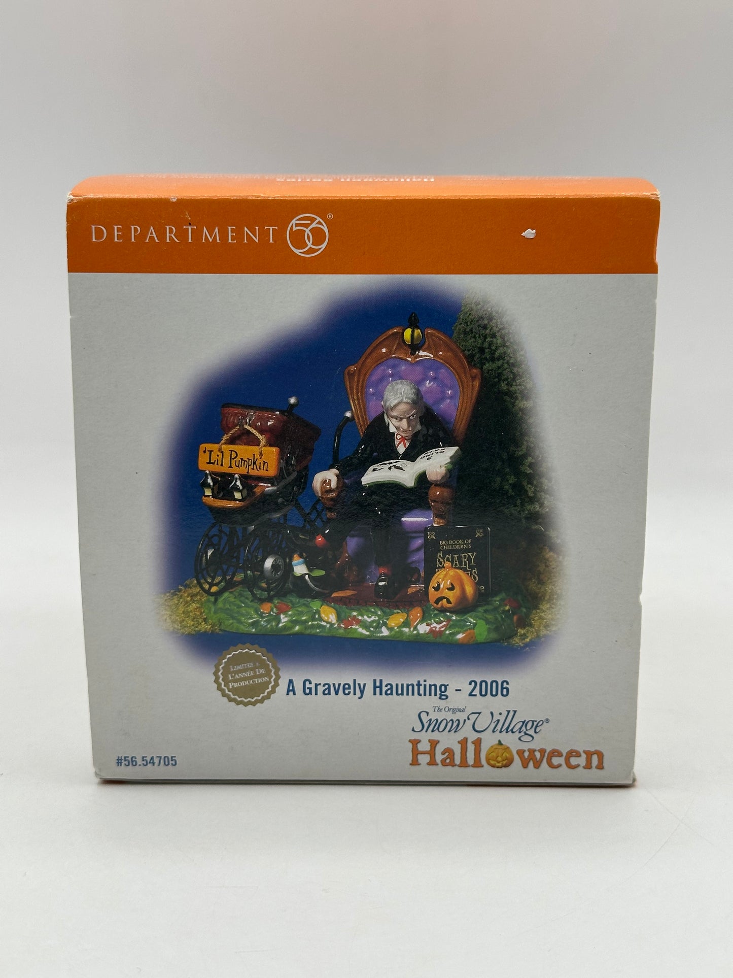 Dept 56 Original Snow Village Halloween A Gravely Haunting - 2006