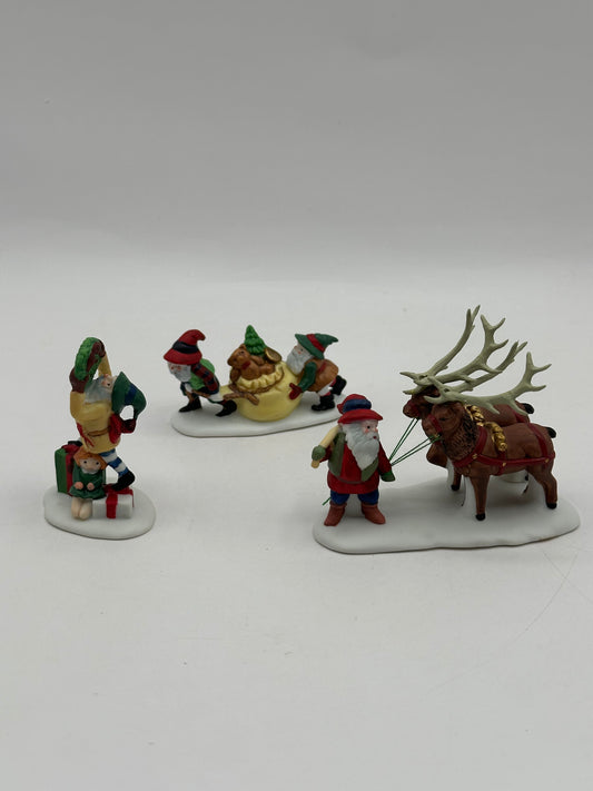 Dept 56 North Pole Santa’s Little Helpers