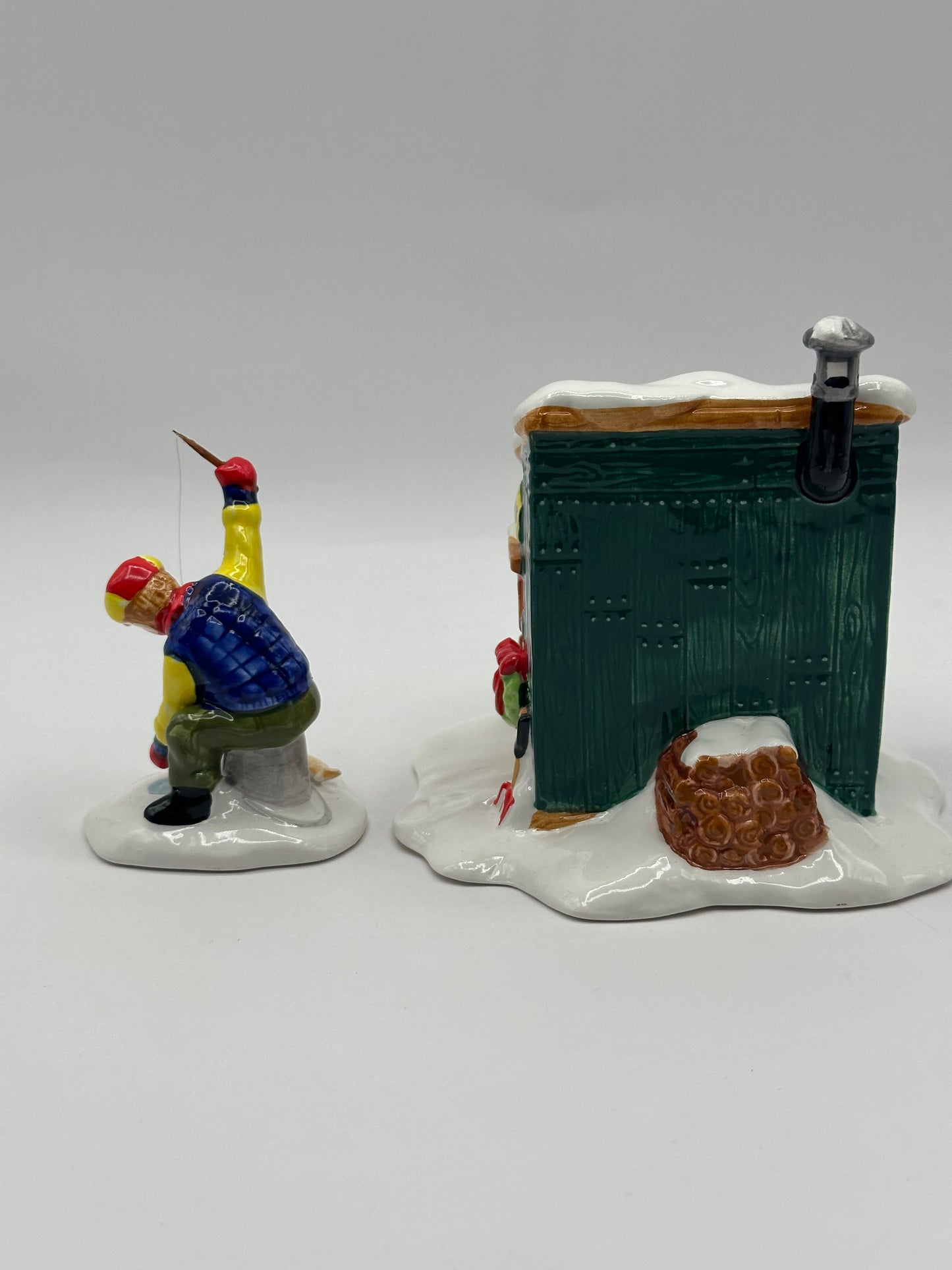 Dept 56 Original Snow Village Fresh Frozen Fish