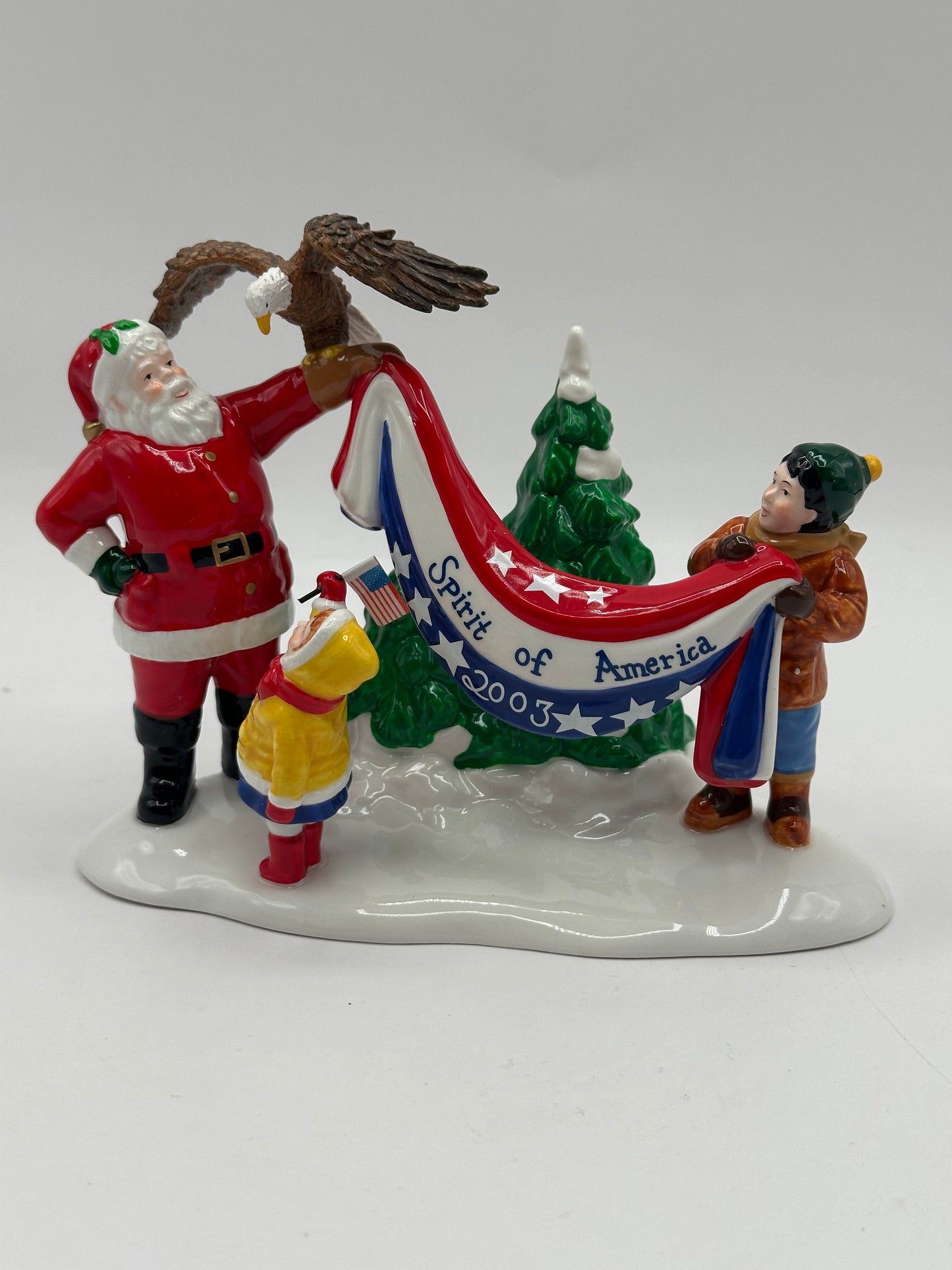 Dept 56 Original Snow Village Santa Comes to Town 2003