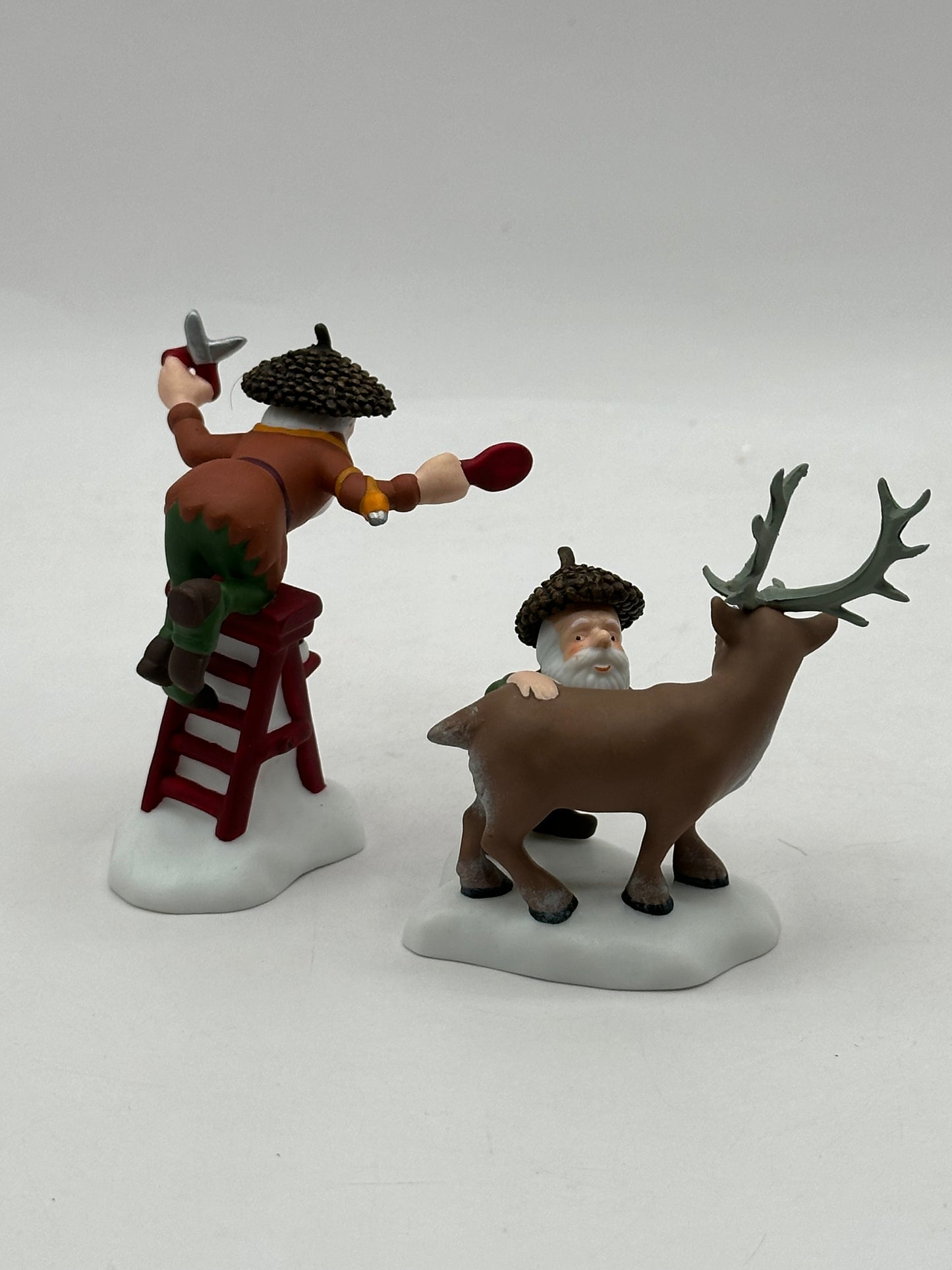 Dept 56 North Pole Woods Scissors Wizards