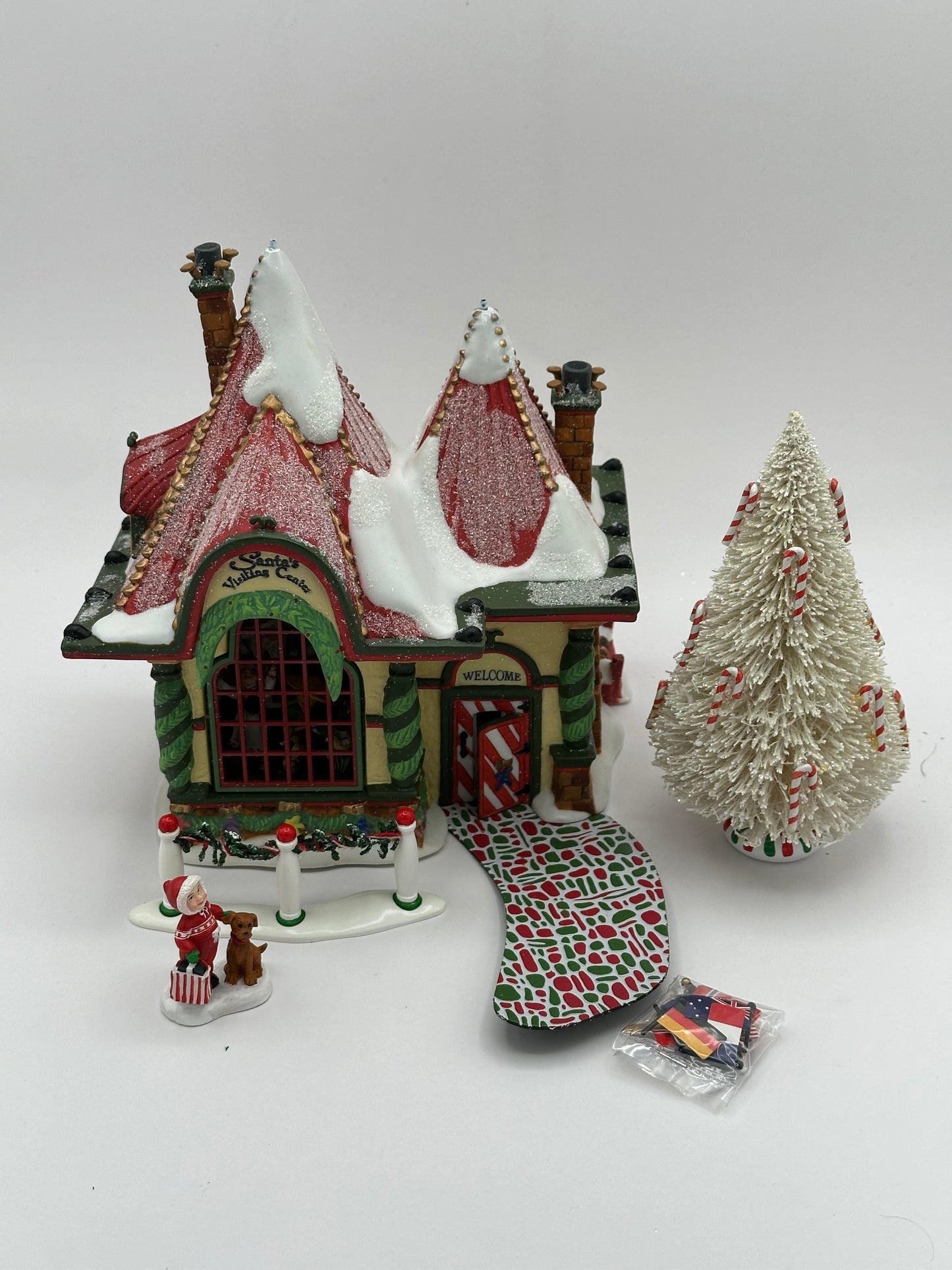 Dept 56 North Pole Santa’s Visiting Center