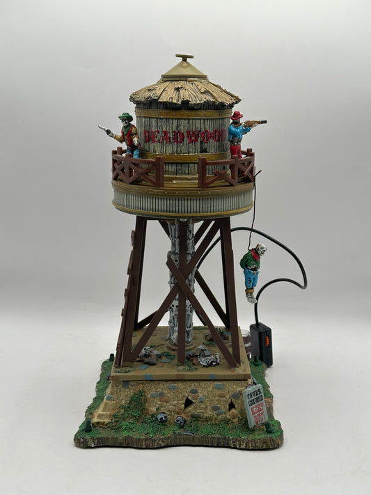 Lemax Spooky Town Deadwood Water Tower