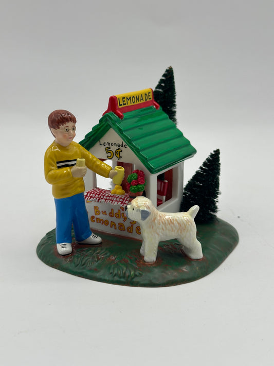 Dept 56 Original Snow Village Ben & Buddy’s Lemonade Stand